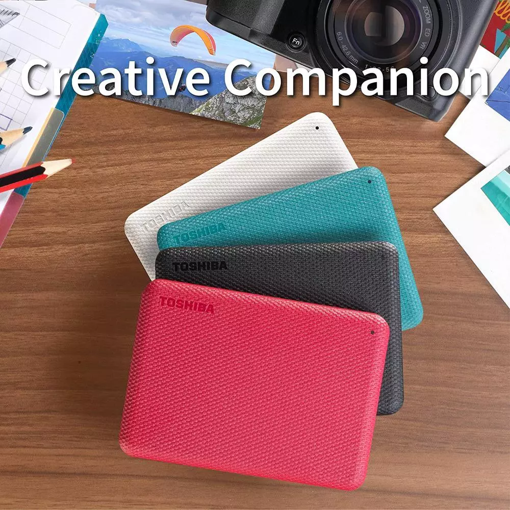 【จัดส่งตลอด 24 】1TB/2TB/4TB Canvio Advance HDD Portable hard drives 2.5 ...