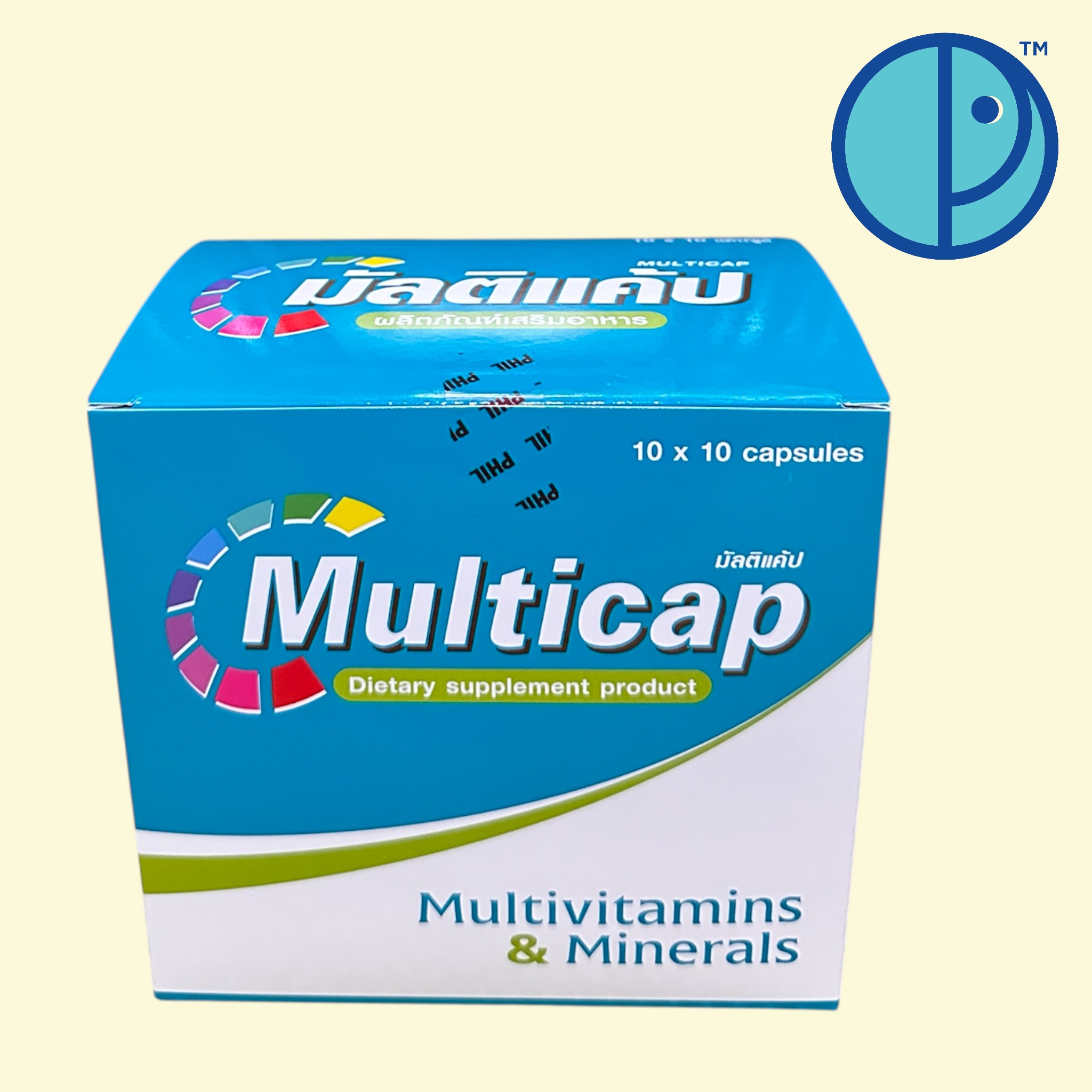Multicap Dietary supplement product มัลติแค้ป ผลิตภัณฑ์เสริมอาหาร (ขนาด ...