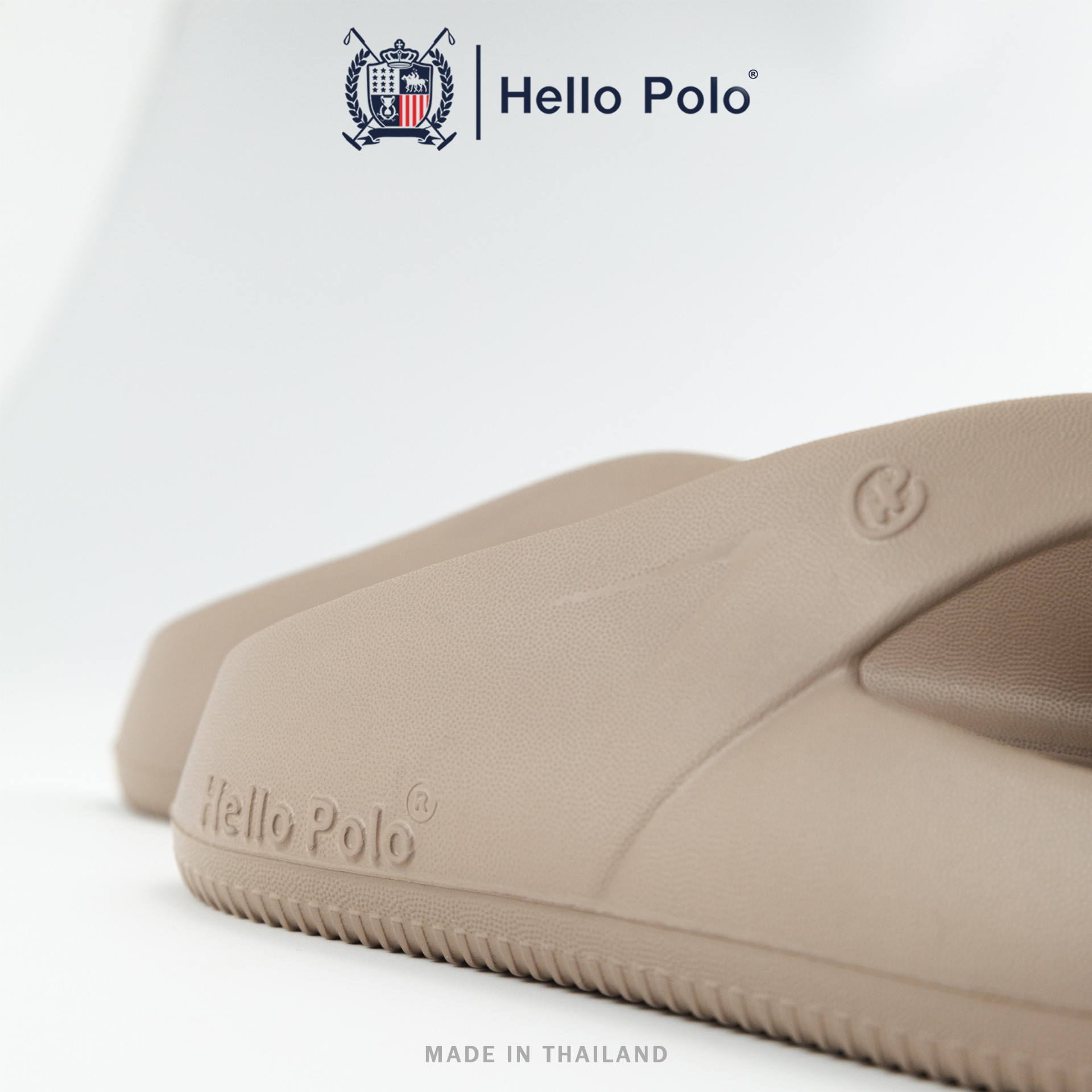 Hello Polo รองเท้าแฟชั่นผู้หญิง แบบหนีบ ทนต่อการสึกหรอ กันลื่น แฟชั่น ...