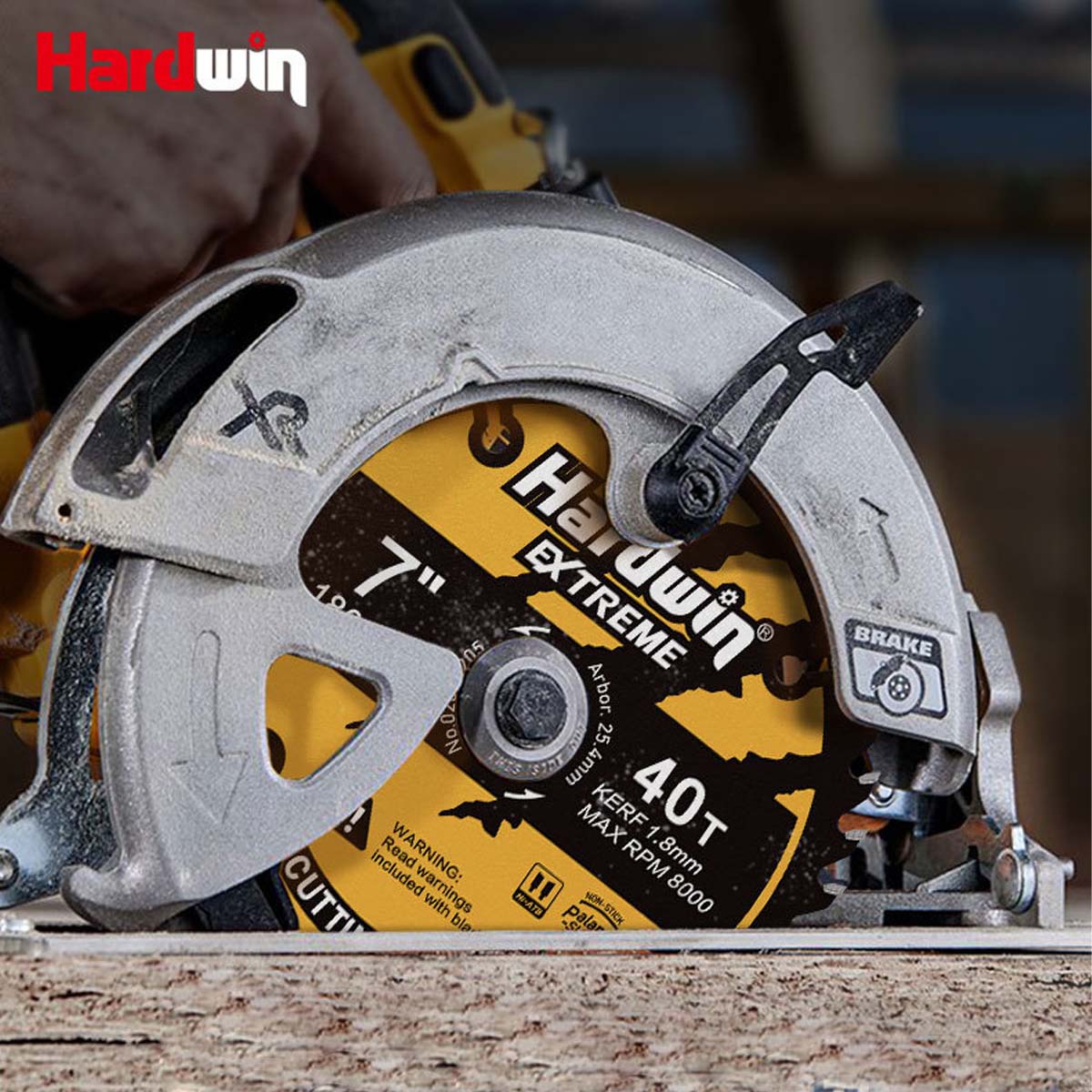 Hardwin Extreme ใบเลื่อยวงเดือนงานไม้ ฟันคาร์ไบด์ YG8 สำหรับ เลื่อยวง ...