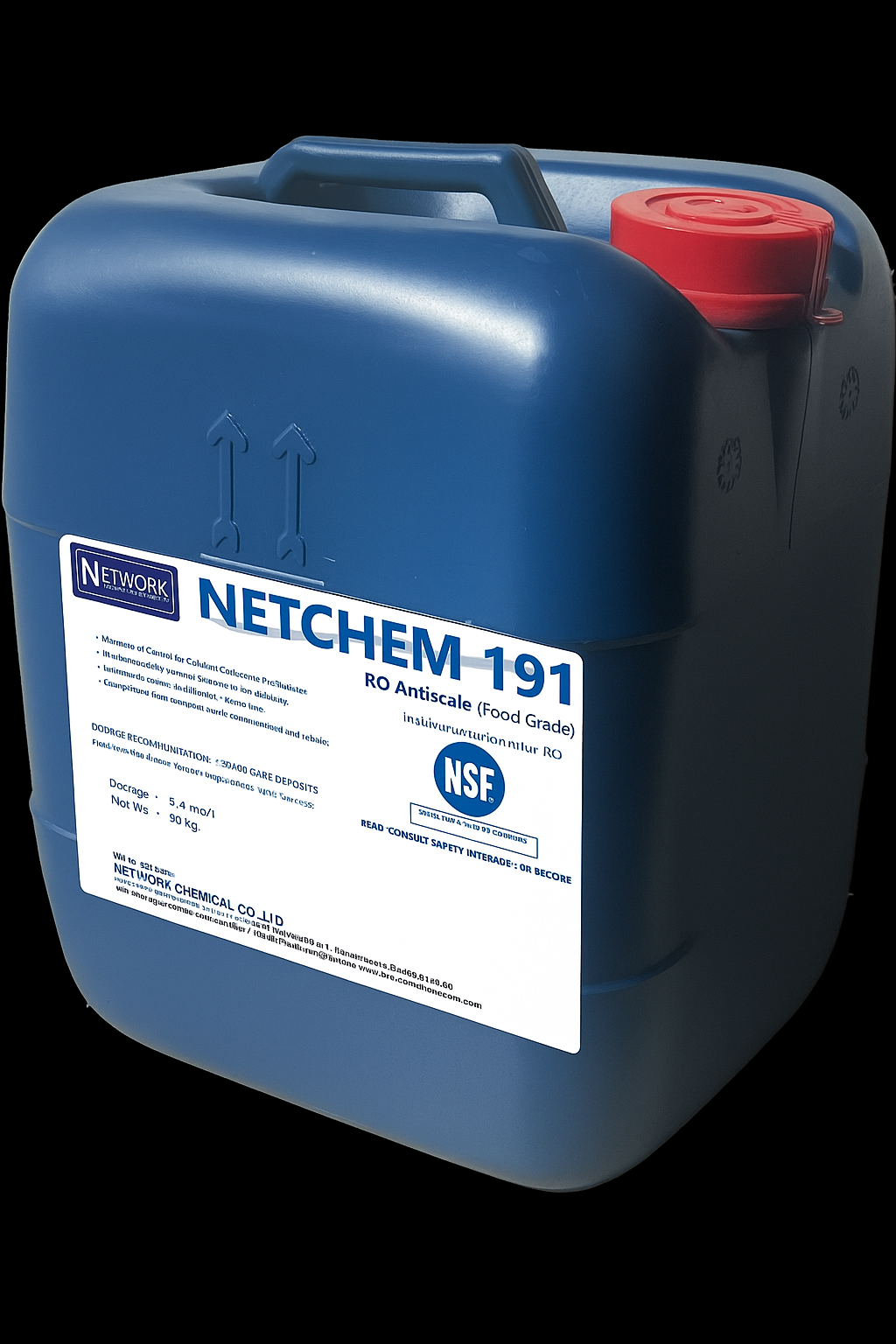 NETCHEM 191 – RO ANTISCALE เคมีป้องกันตะกรันในระบบ RO ผลิตภัณฑ์ได้รับ ...