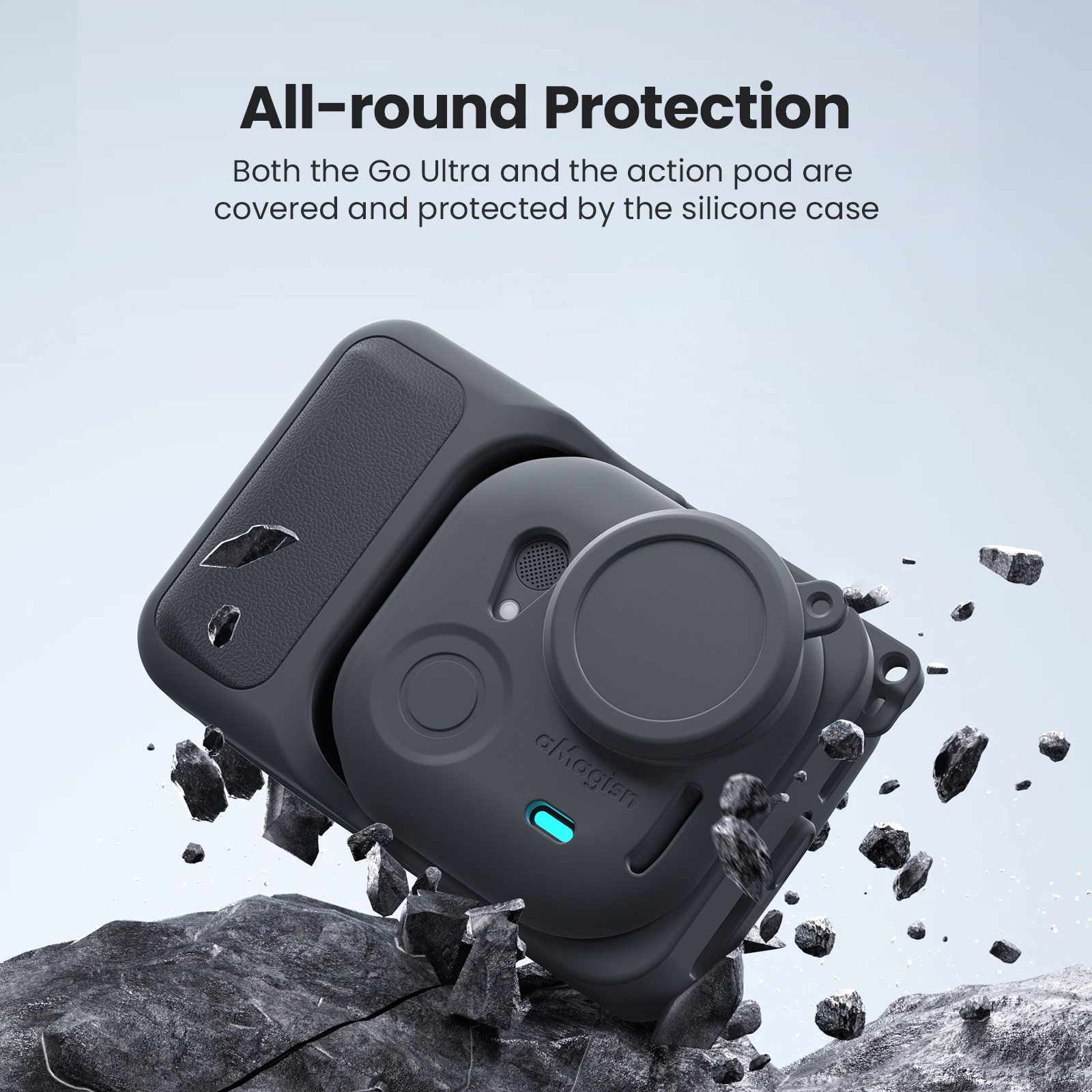 aMagisn GO Ultra silicone case เคสกล้องInsta360 GO Ultra | Shopee Thailand