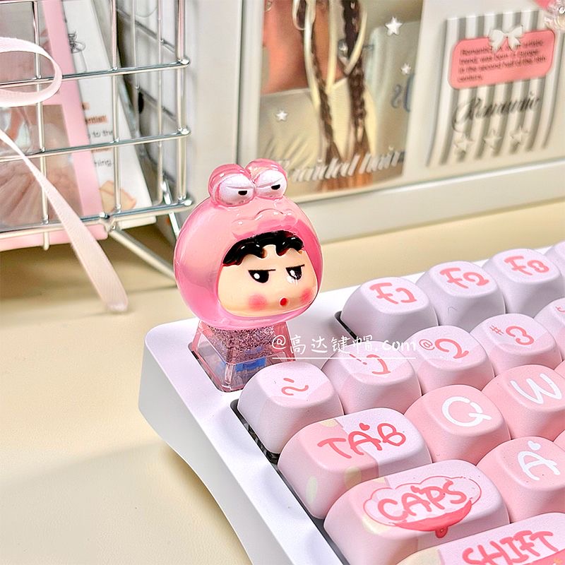 Keycaps 3D Crayon Shin-chan Adapt MX ปุ่มกด ปุ่มเดียวน่ารัก ก้านตรง ...