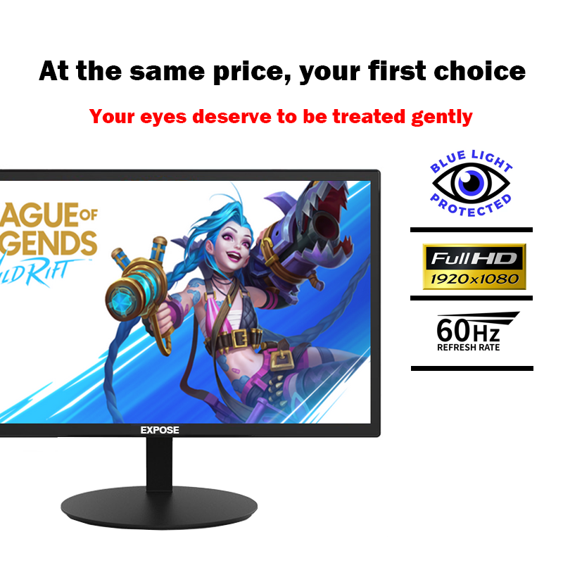 จอคอมพิวเตอร์ Monitor 19/22/24 Inch Led Monitor HD 900P / FHD 1080P ...