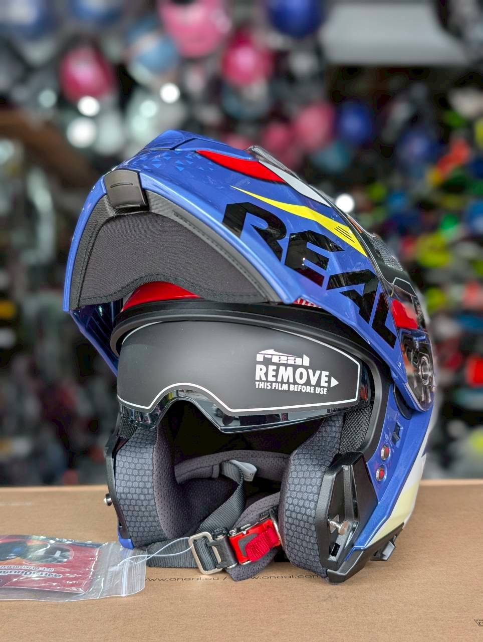 หมวกกันน็อคเต็มใบยกคางได้ REAL รุ่น Atlas R1DUAL ใหม่ล่าสุด2026 ...