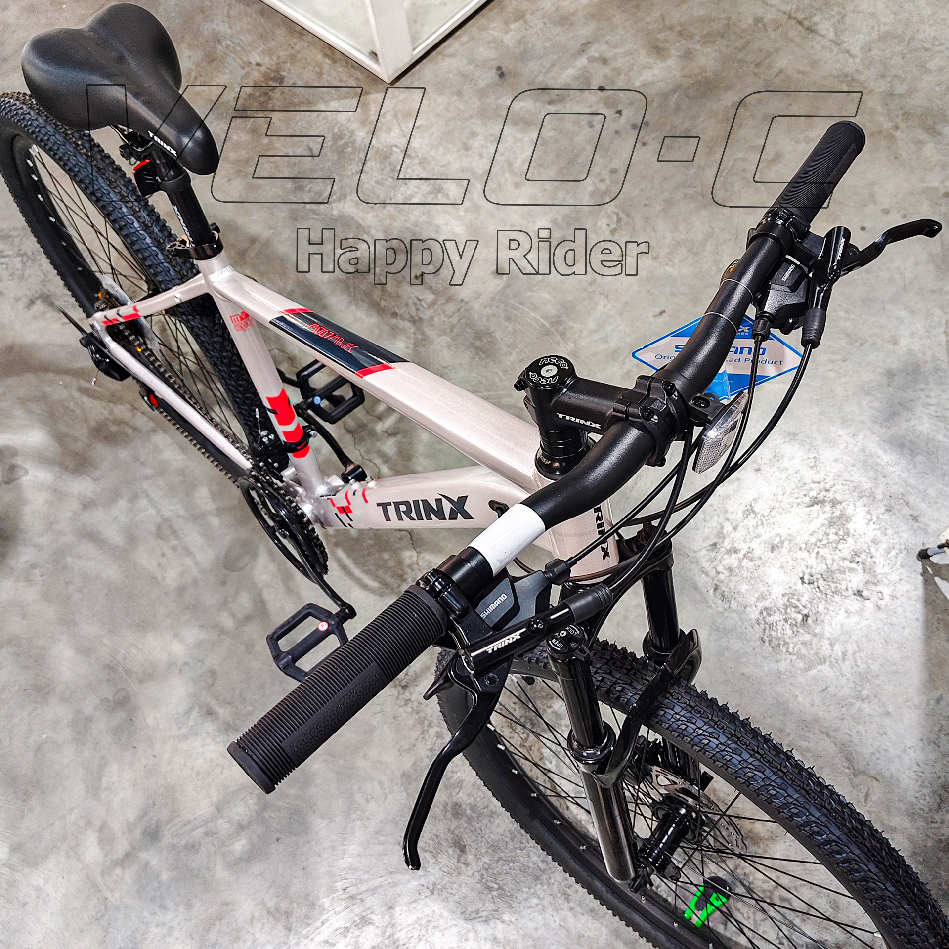 จักรยานเสือภูเขาขนาดล้อ26นิ้ว ยี่ห้อTRINX รุ่นM007เกียร์Shimano21สปีด ...