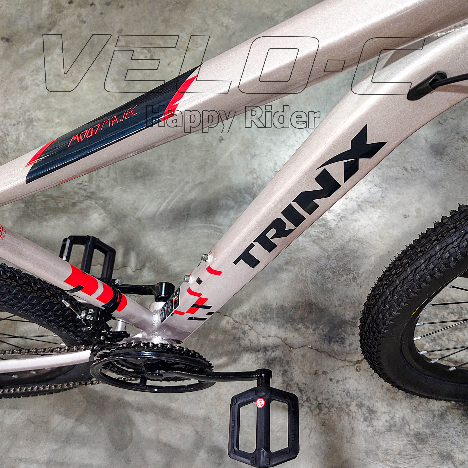 จักรยานเสือภูเขาขนาดล้อ26นิ้ว ยี่ห้อTRINX รุ่นM007เกียร์Shimano21สปีด ...