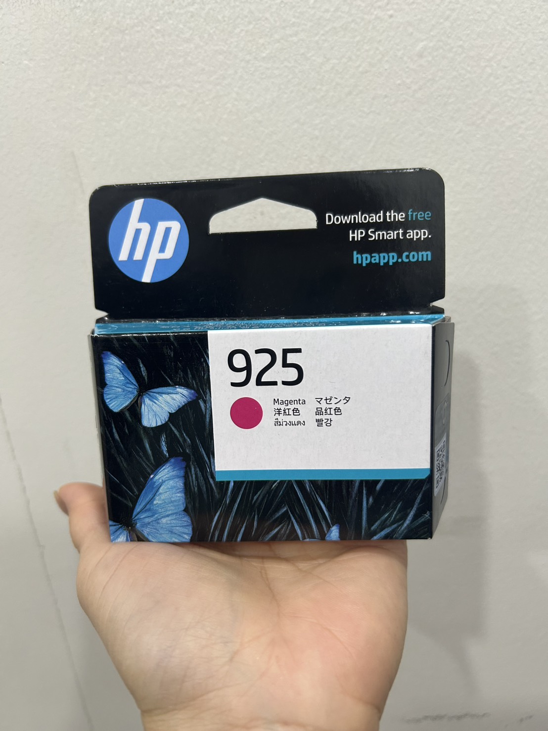 HP 925 ตลับหมึก หมึกปริ้นเตอร์เลเซอร์ สี HP 925 C/M/Y สี / HP 925 BK สี ...