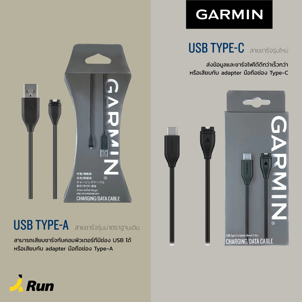 Garmin Charging / Data Cable สายชาร์จการ์มิน (ประกันศูนย์การมิน 1 ปี ...