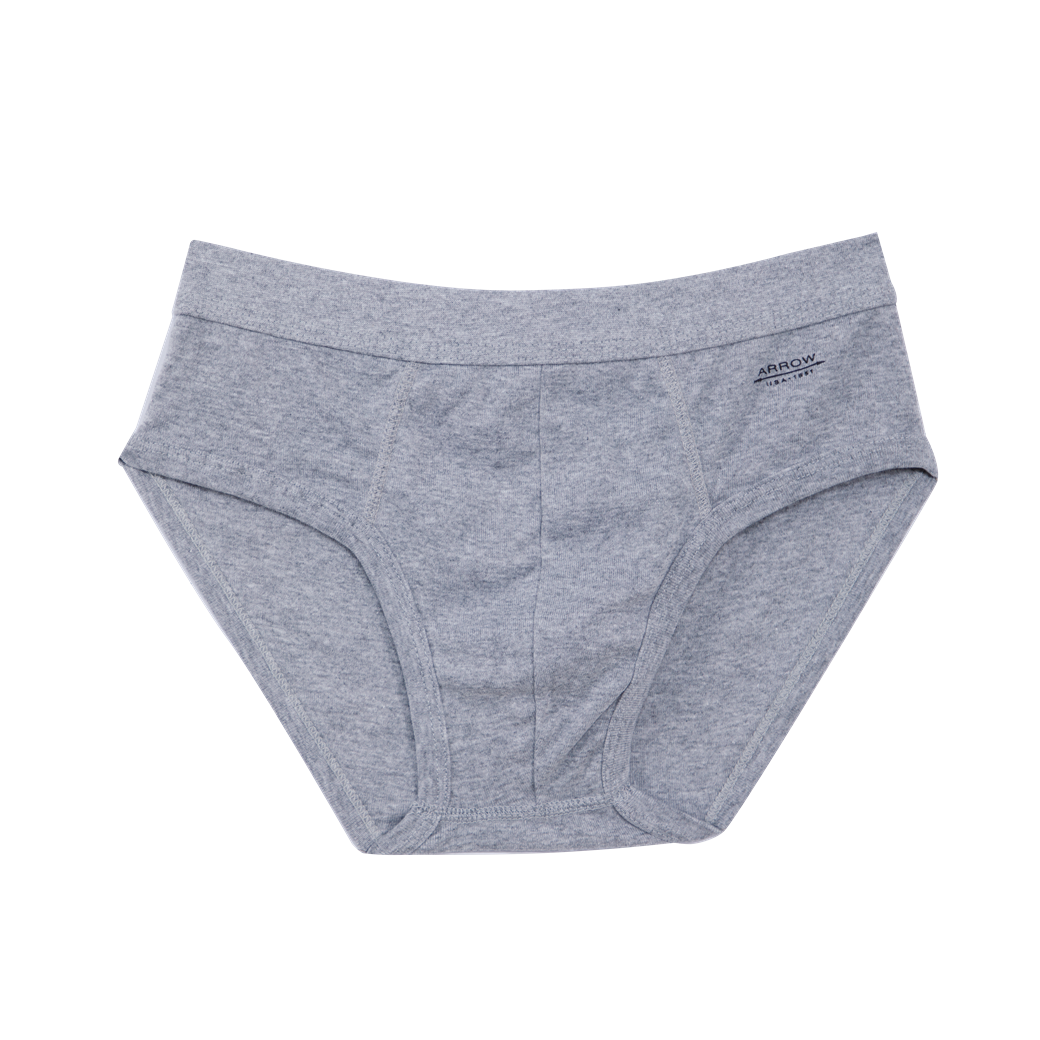 ARROW COTTON RIB (PACK 3ตัว) กางเกงในชาย แพ็ก 3 ตัว สีเทา รุ่น MXWH93C ...