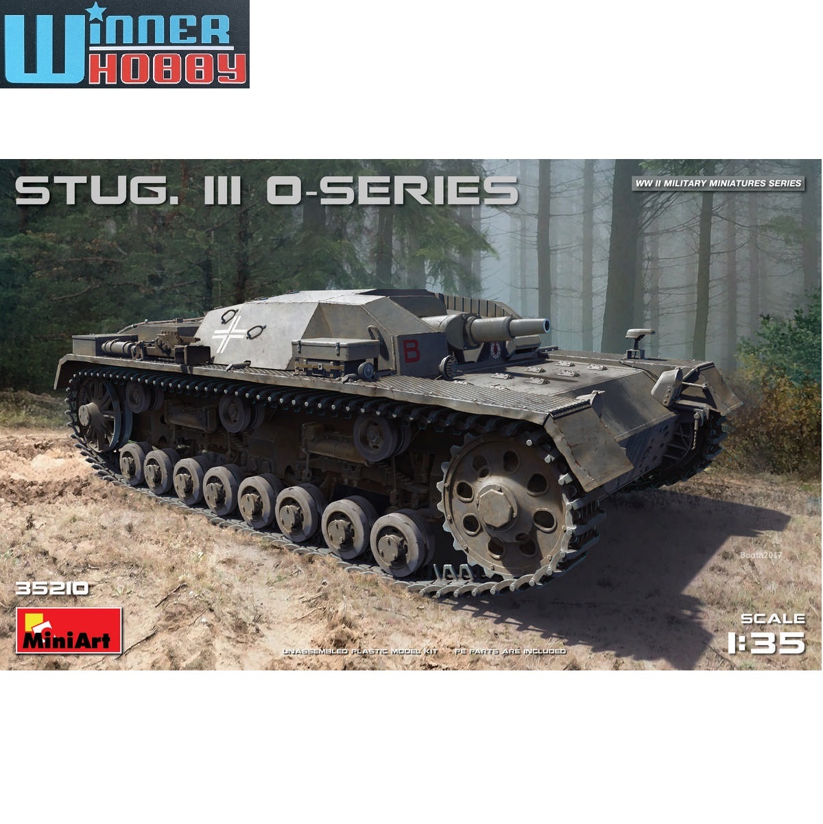 MiniArt 35210 Stug III 0-series Tank 1/35 | Shopee Thailand