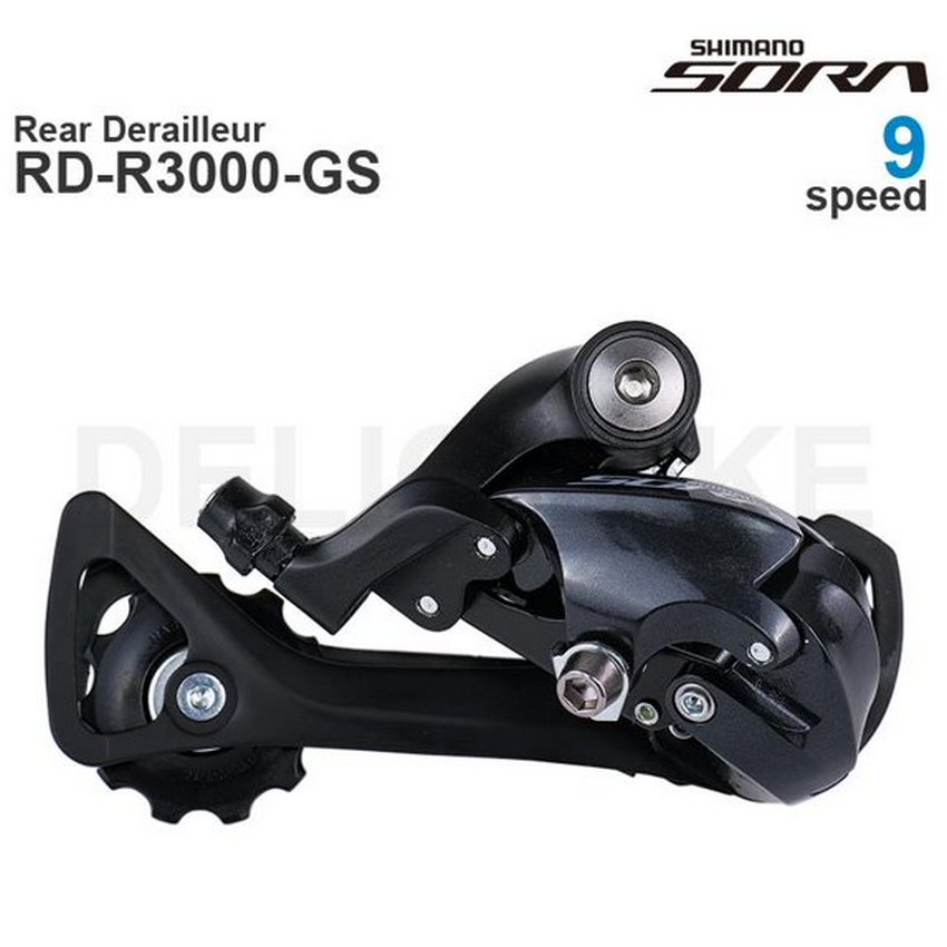 (อะไหล่แท้ศูนย์ไทย)ตีนผีจักรยานเสือหมอบ/ภูเขา 9 สปีดขายาว Shimano Sora ...