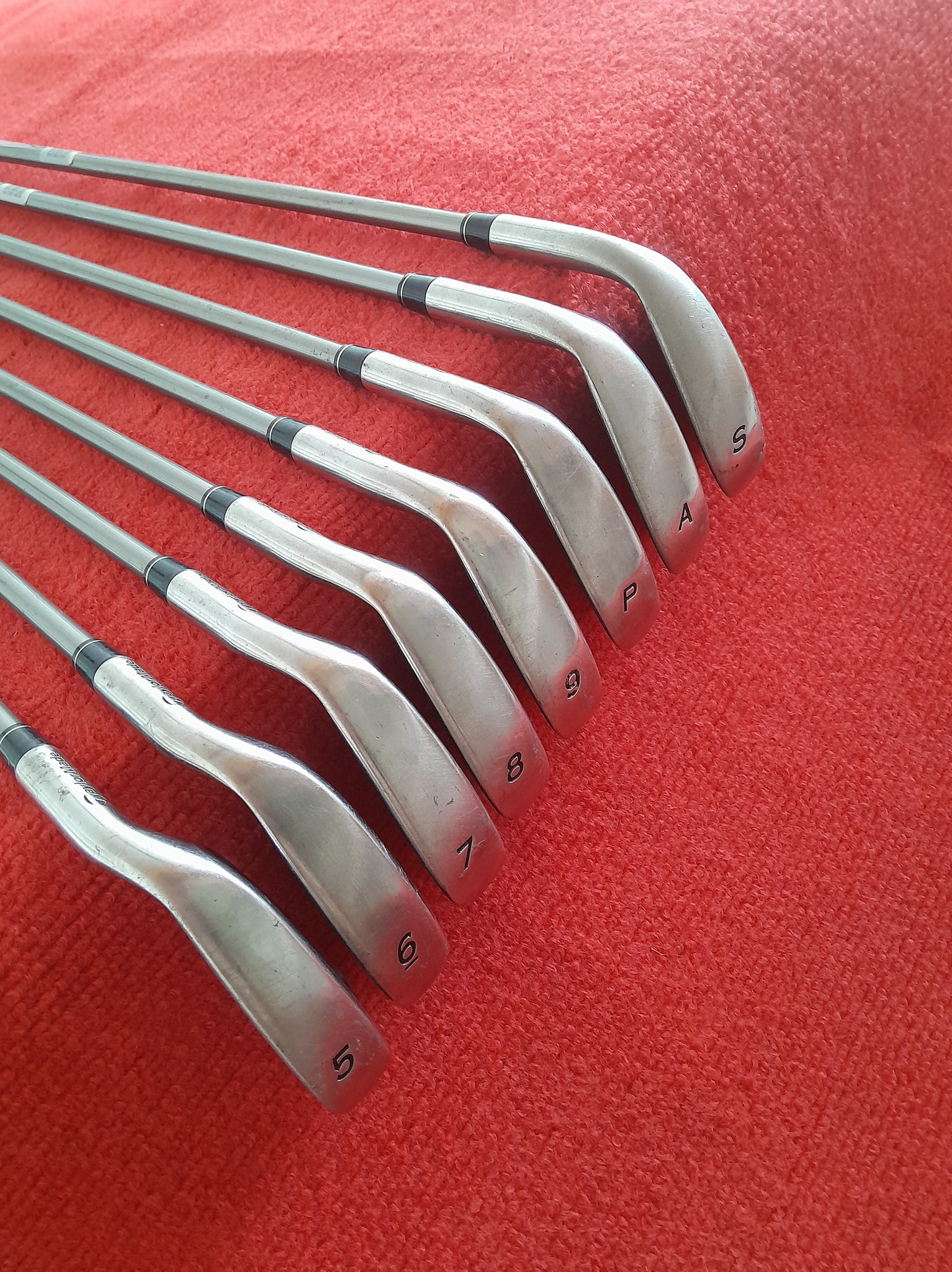 ไม้กอล์ฟ - ชุดเหล็ก TaylorMade r5 XL PLUS - เหล็กเบอร์ 5,6,7,8,9,P,A,S ...