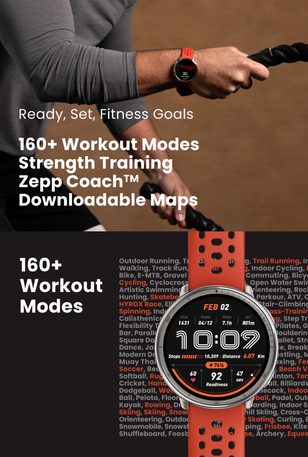 Amazfit Active 2 Round (Premium Version) 44mm Smartwatch พร้อมระบบGPS 5 ...