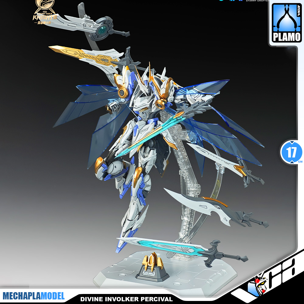 VCA ⭐️ SNAA REAL GRADE 1/144 RG DIVINE INVOLKER PERCIVAL ประกอบ หุ่น ...