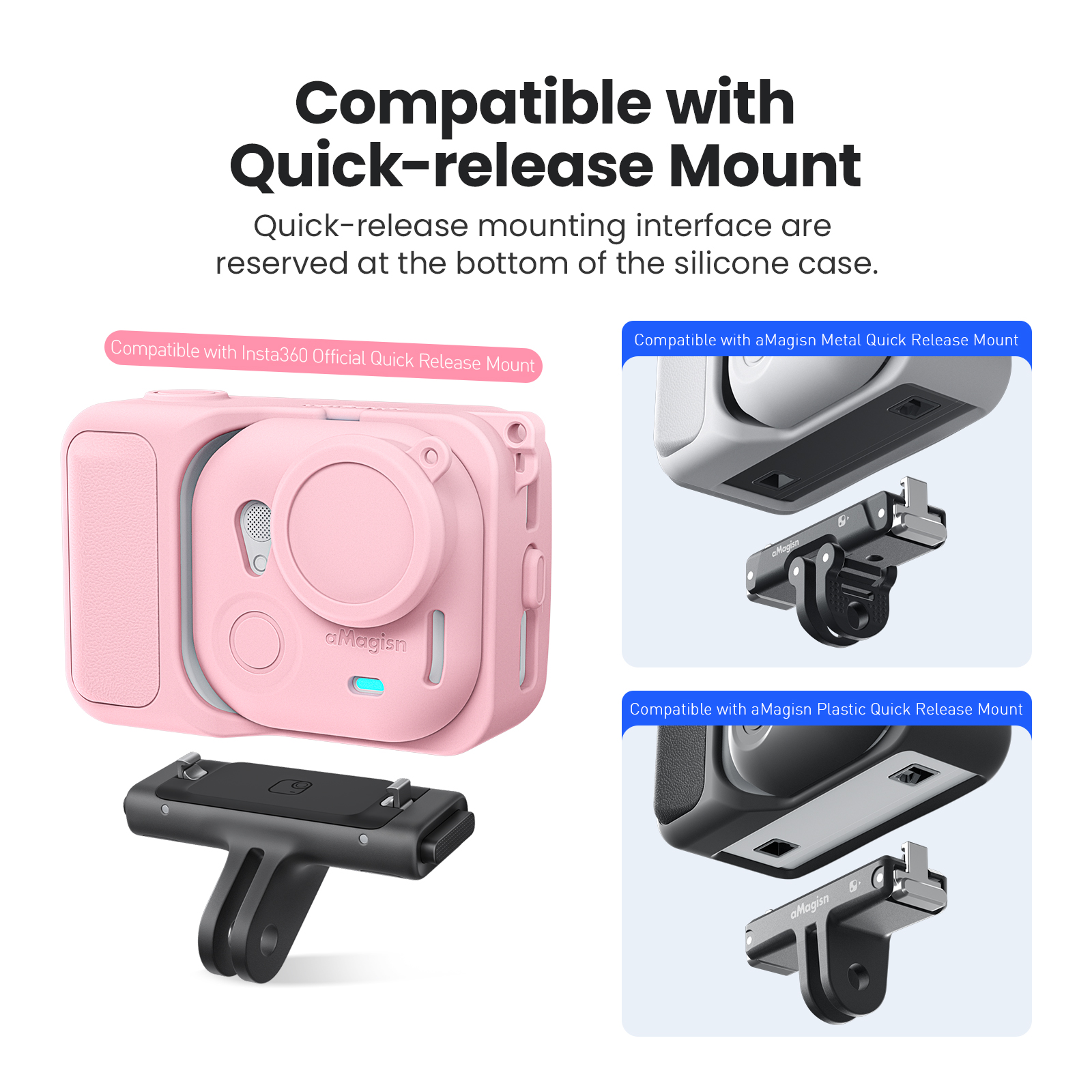 aMagisn GO Ultra silicone case เคสกล้องInsta360 GO Ultra | Shopee Thailand