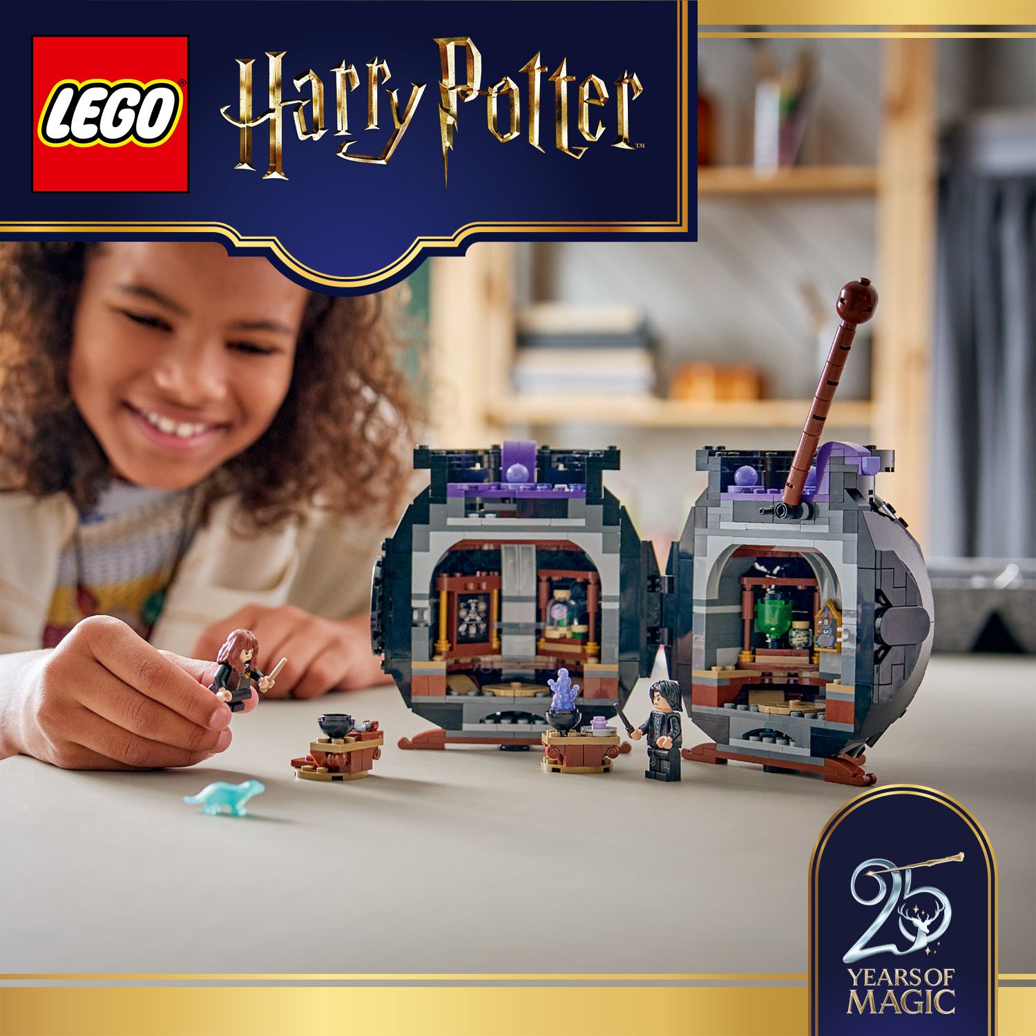 LEGO Harry Potter 76464 Cauldron: Secret Potions Classroom (652pcs ...