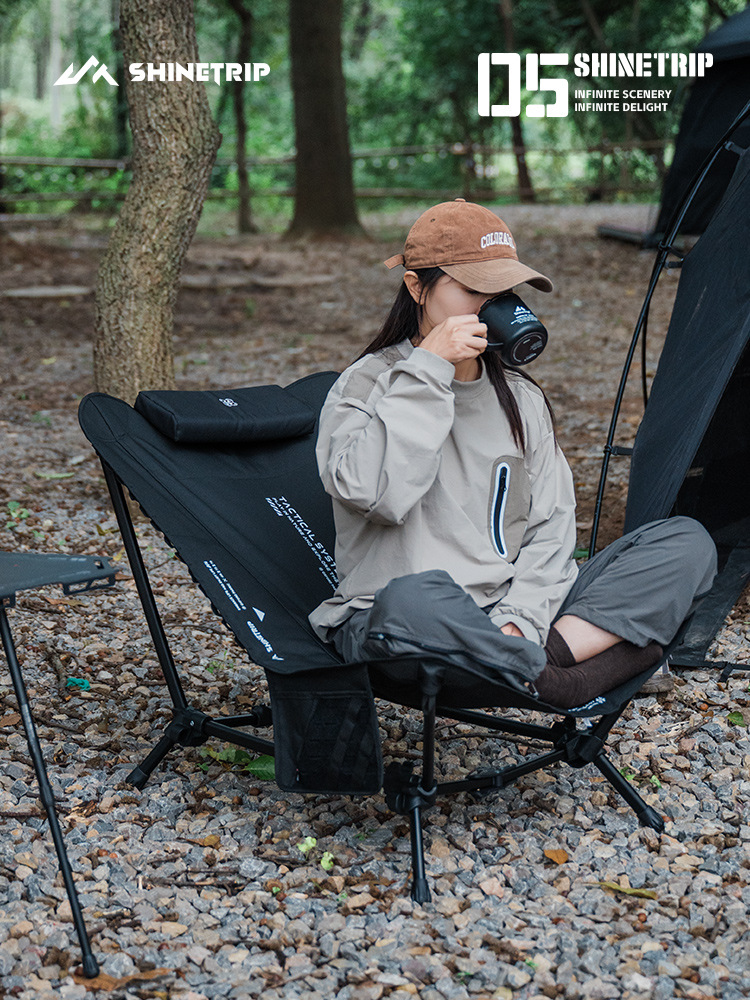 ShineTrip Mountain Fun Outdoor Dream Rest Chair เก้าอี้แคมป์ปิ้งตัวใหญ่ ...