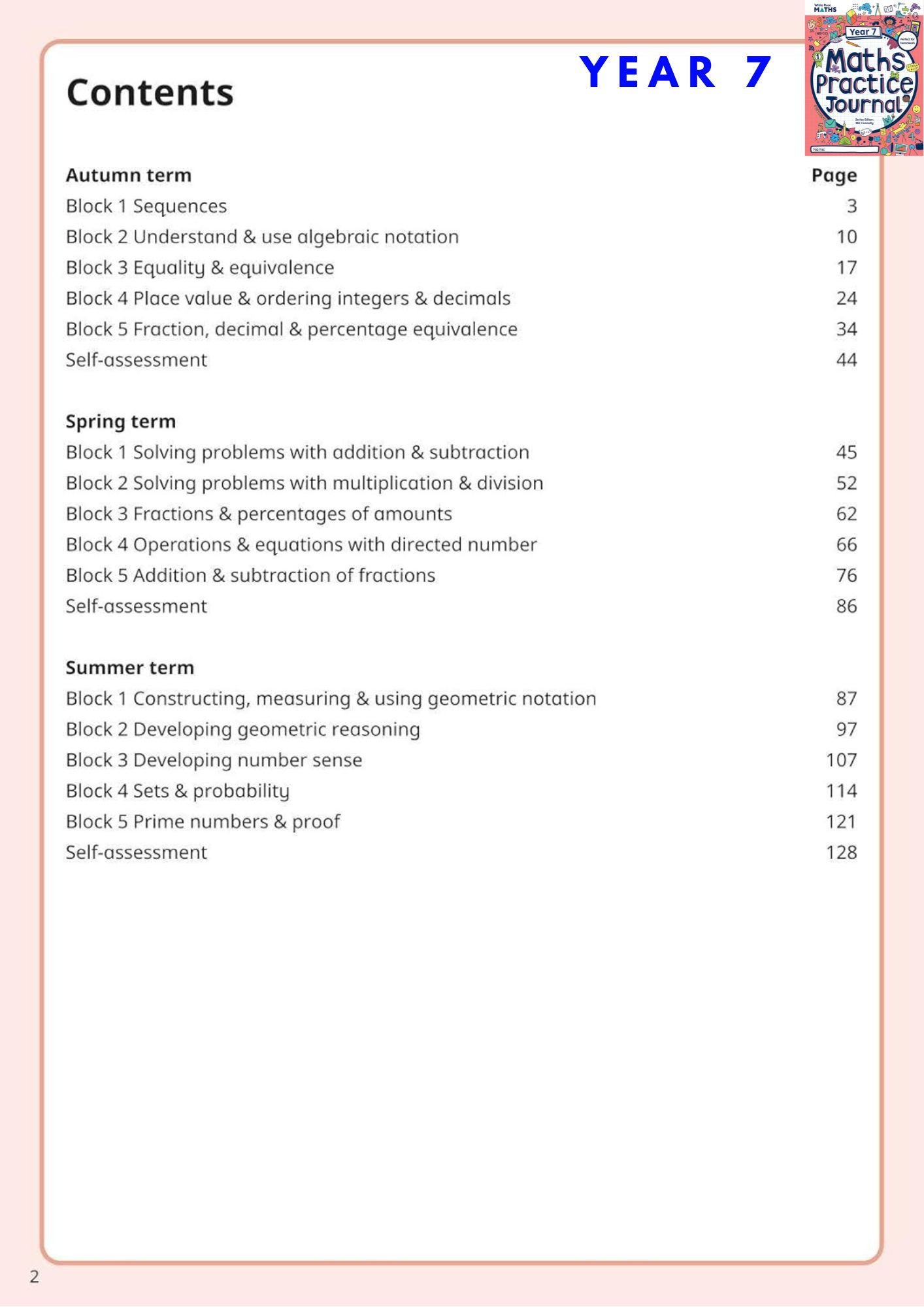 Maths White Rose Maths Workbook ส่งด่วน🚚 [Original ลิขสิทธิ์แท้ 💯 ...