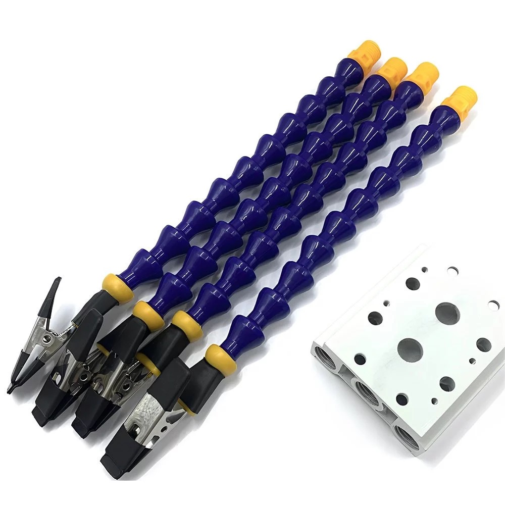 แขนยืดหยุ่นบัดกรีเหล็ก Clamp Octopus Bench Vice Fixture เชื่อม ...