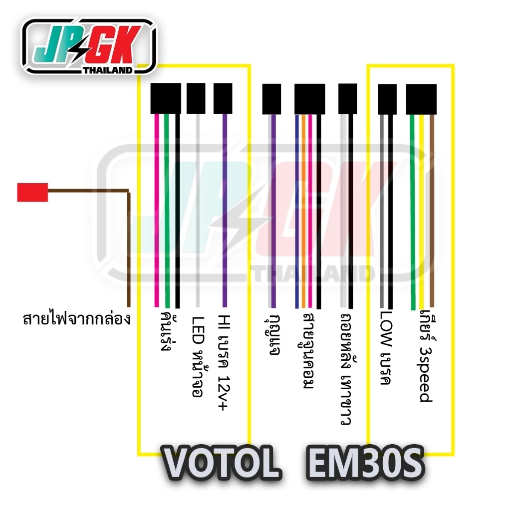 EM85 VOTOL 85GTS 72v60a พร้อมปลั๊กใช้งาน สินค้าพร้อมส่งในไทย | Shopee ...
