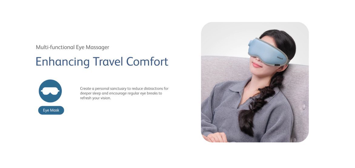 OSIM uVizion Lite Eye Massager เครื่องนวดตา ประคบอุ่น เพื่อความผ่อนคลาย ...