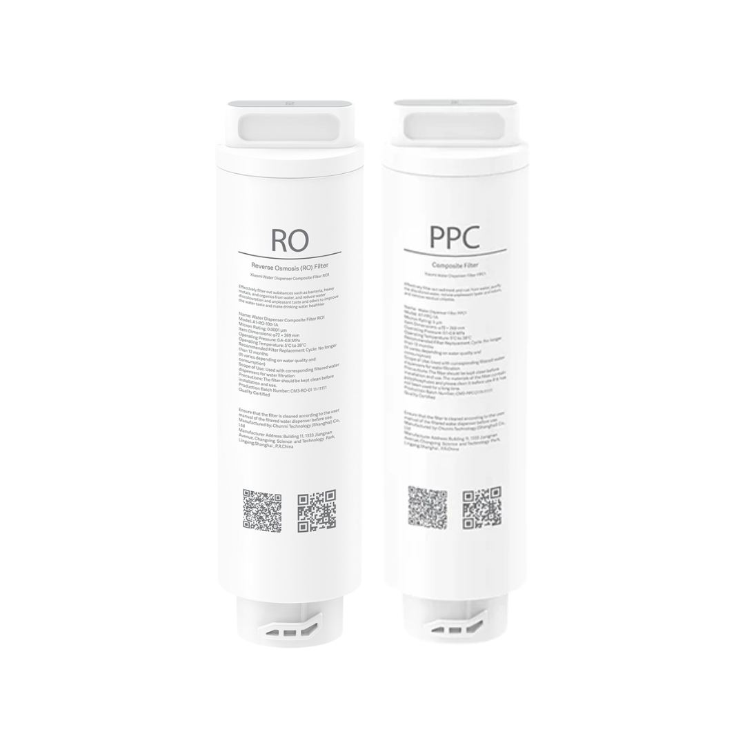 Xiaomi Smart Filtered Water Dispenser Composite Filter RO1/Filter PPC1 ...