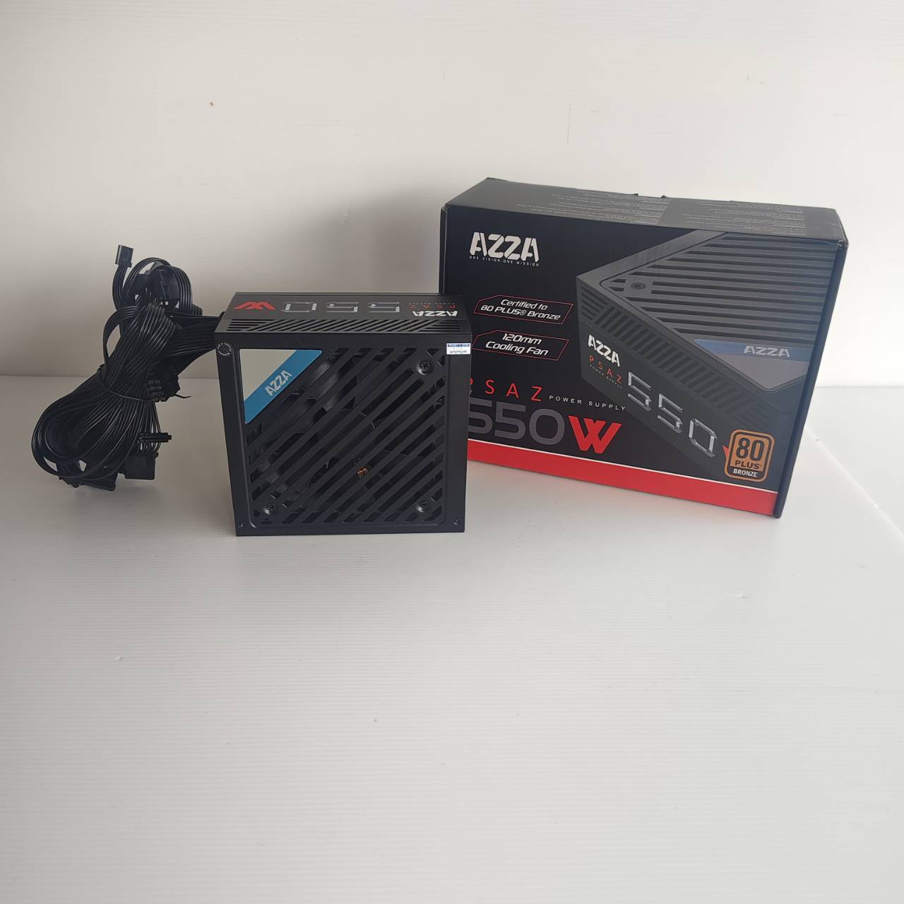 PSU AZZA PSAZ 550W (80 + BRONZE) ประกัน iHAVECPU 11/05/2028 | Shopee ...
