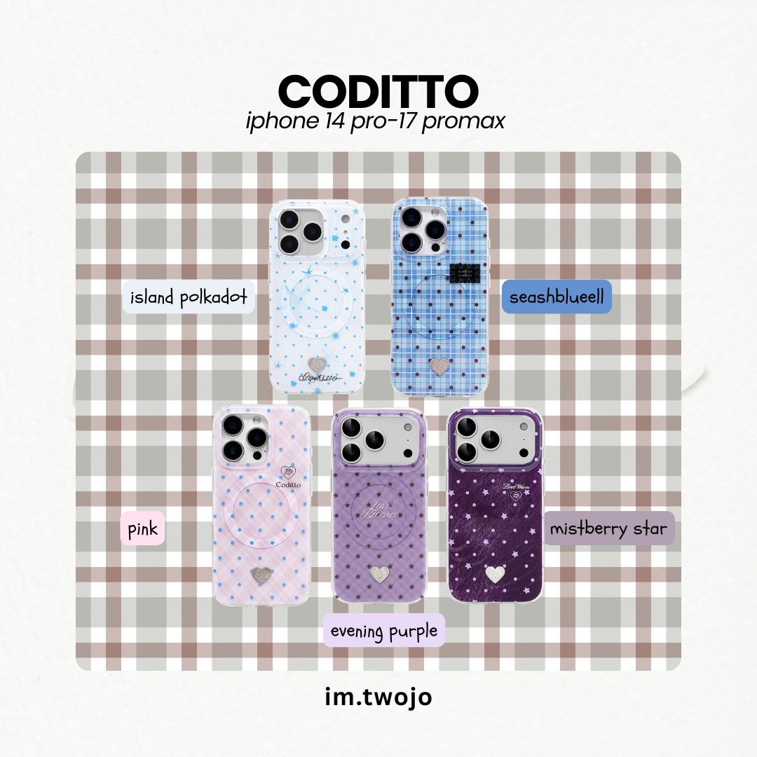 (PRE10-15 Days) Coditto เคสโทรศัพท์ iphone 14pro-17 promax แจ้งรุ่นใน ...
