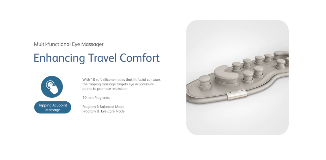 OSIM uVizion Lite Eye Massager เครื่องนวดตา ประคบอุ่น เพื่อความผ่อนคลาย ...