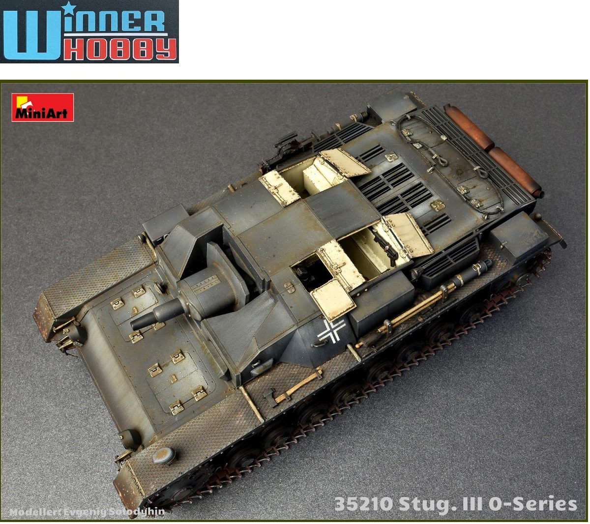 MiniArt 35210 Stug III 0-series Tank 1/35 | Shopee Thailand