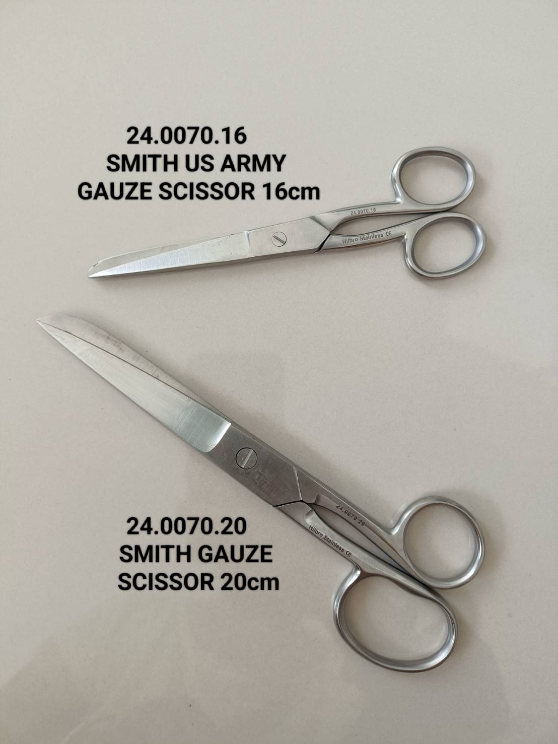 ็Hilbro 24.0070 SMITH GAUZE SCISSOR กรรไกรตัดเอนกประสงค์ของเเข็ง ...