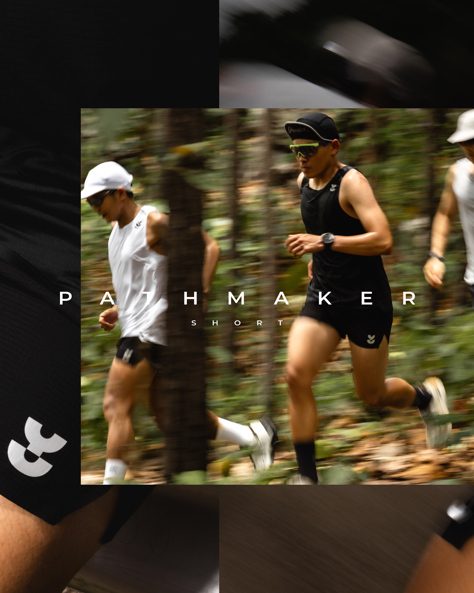yupster รุ่น Strider Pathmaker กางเกงวิ่ง ยืดหยุ่น แห้งไวพิเศษ ระบาย ...
