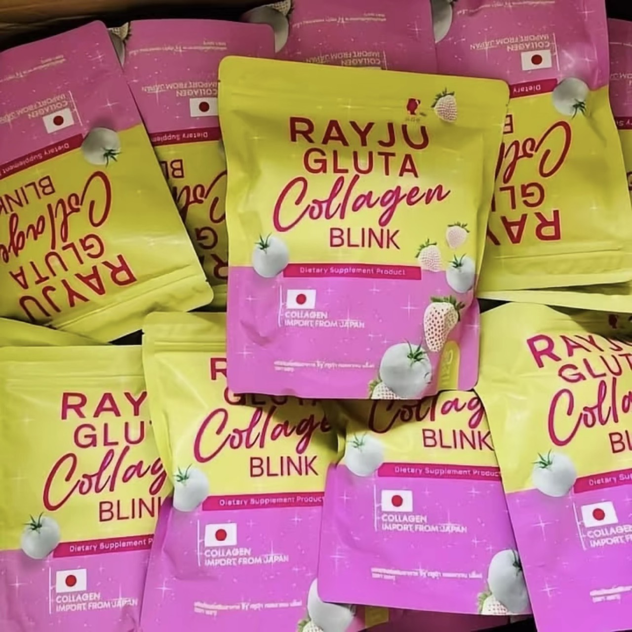 RAYJU GLUTA COLLEGEN น้ำชงเรยา บรรจุ 30 ซอง | Shopee Thailand