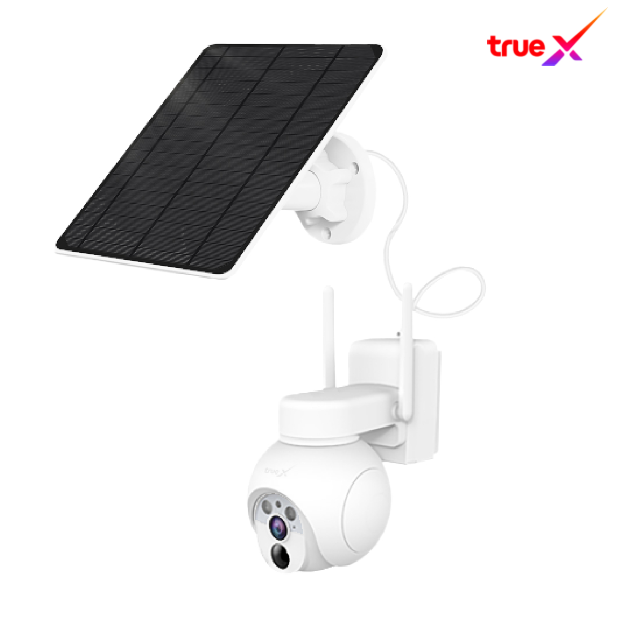 TrueX Smart Camera Outdoor 2 4G Solar กล้องวงจรปิดอัจฉริยะภายนอก 2 4G ...