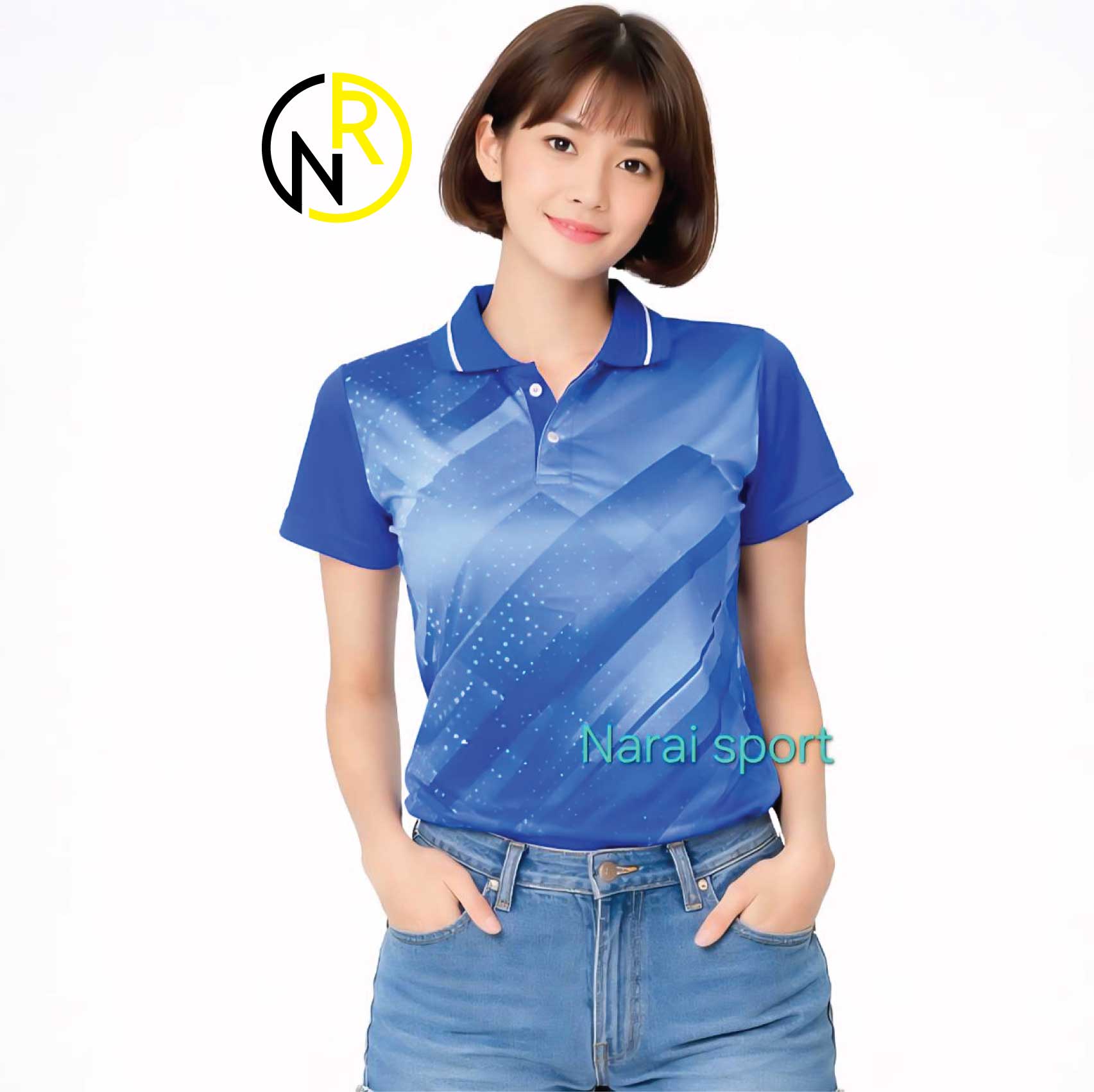 ***ของแท้ส่งไว** เสื้อคอปกหญิง SA303 เสื้อกีฬาหญิง ทรงเข้ารูป แนะนำให้ ...