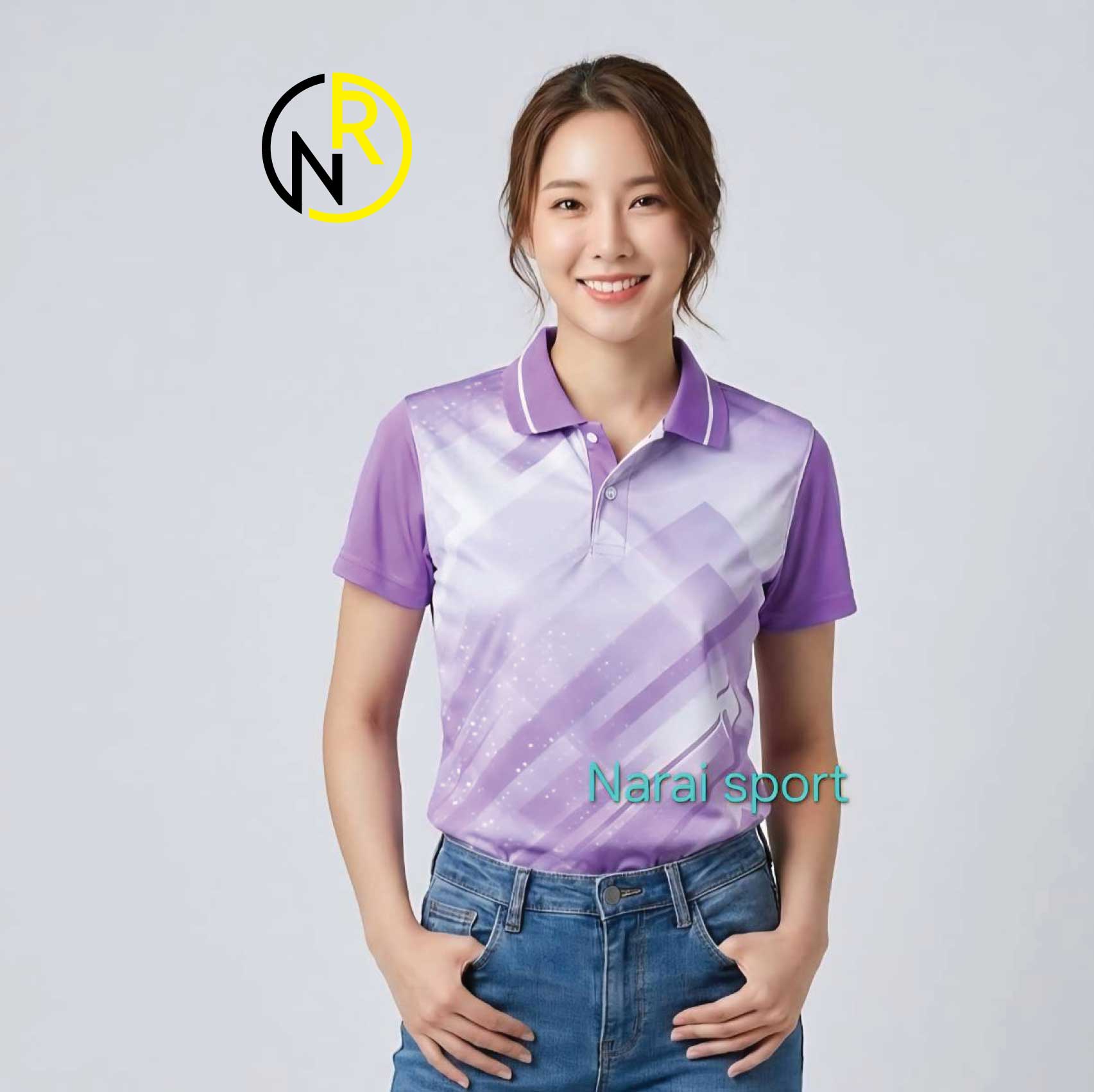 ***ของแท้ส่งไว** เสื้อคอปกหญิง SA303 เสื้อกีฬาหญิง ทรงเข้ารูป แนะนำให้ ...
