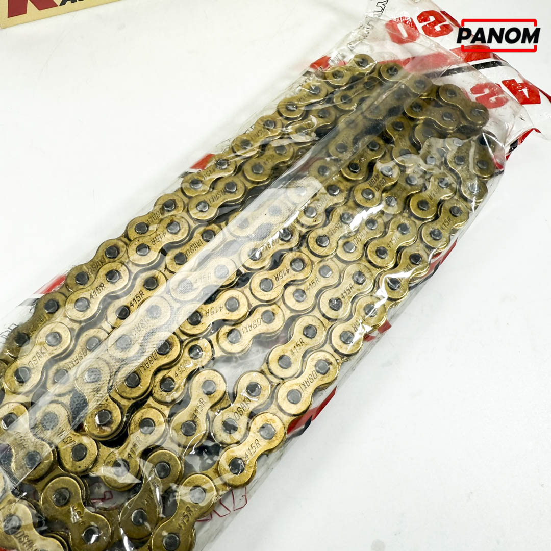 โซ่ทอง 415 R OSAKI RACING รุ่น ELITE G-SERIES สำหรับมอเตอร์ไซค์ไม่เกิน ...
