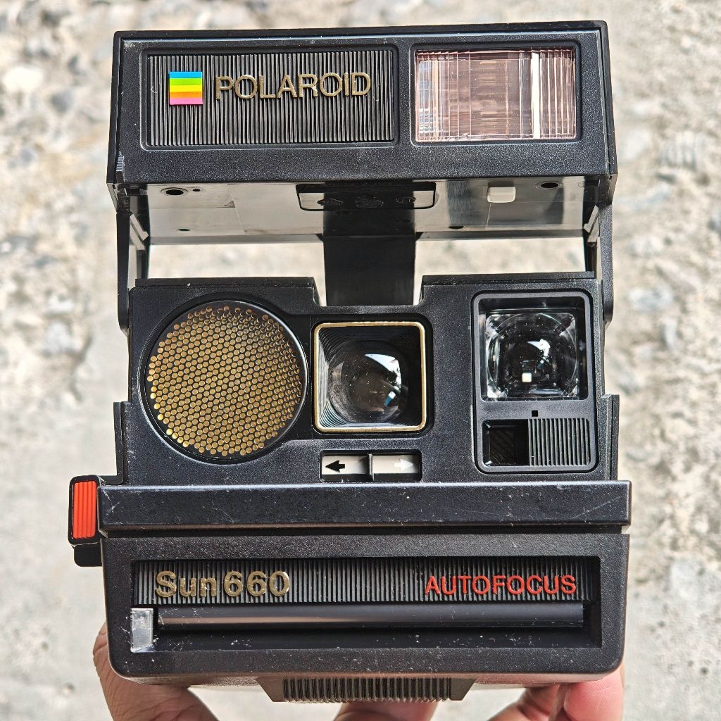 กล้องฟิล์ม Instant Polaroid Sun 660 Autofocus 600 film | Shopee Thailand