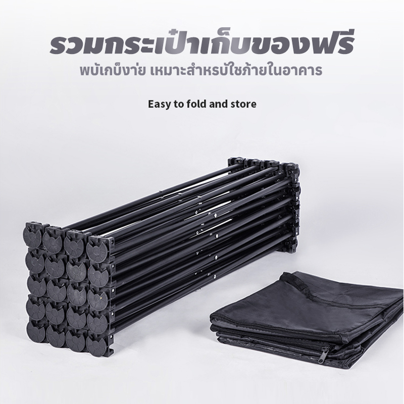 Popup Pull Frame Backdrop แบบพกพาฉากหลัง ขาตั้งฉากแบล็คดรอป 3x3 3x4 ฟู ...