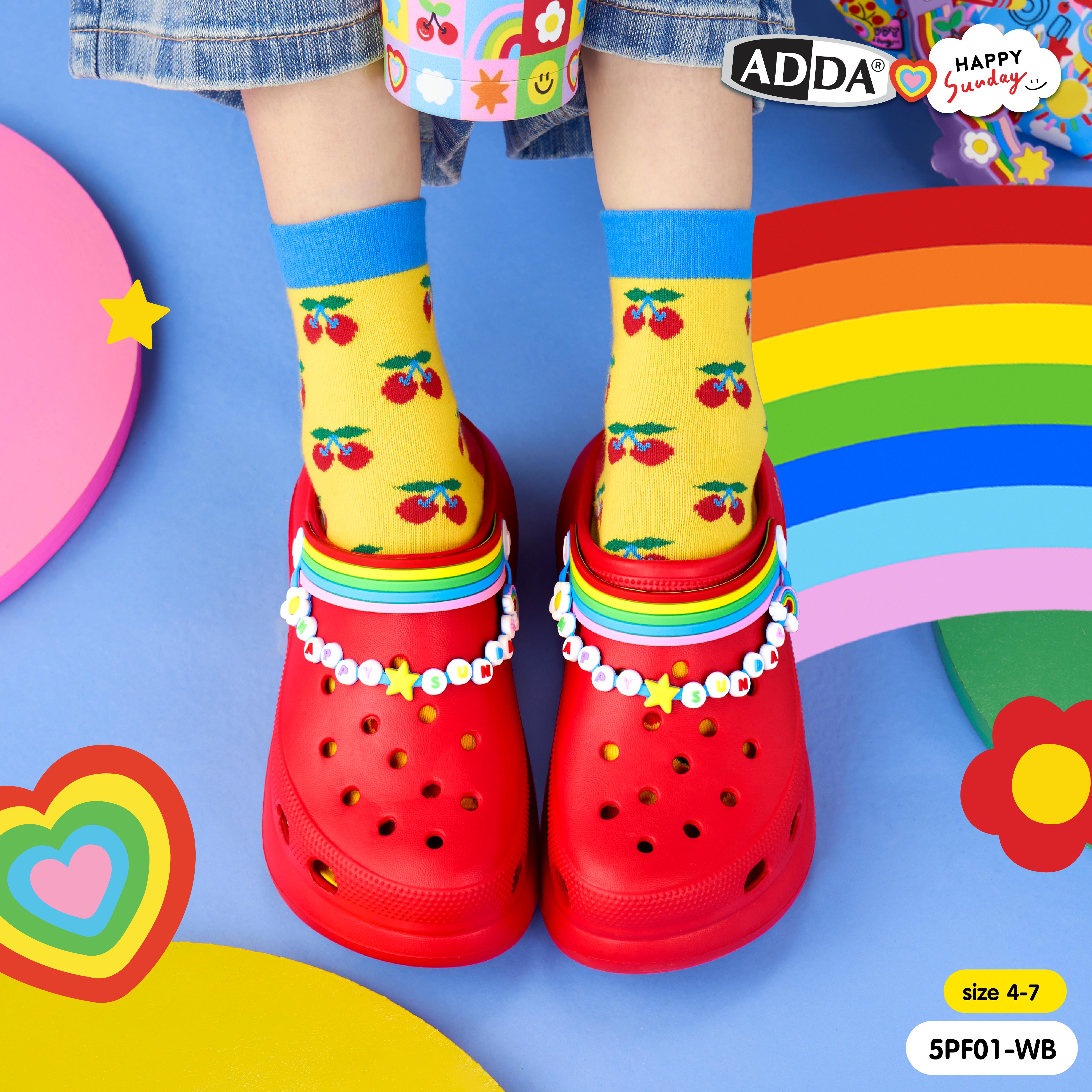 ADDA x HAPPY SUNDAY ลิขสิทธิ์แท้ Pillow Foam รองเท้าแตะ รองเท้าลำลอง ...