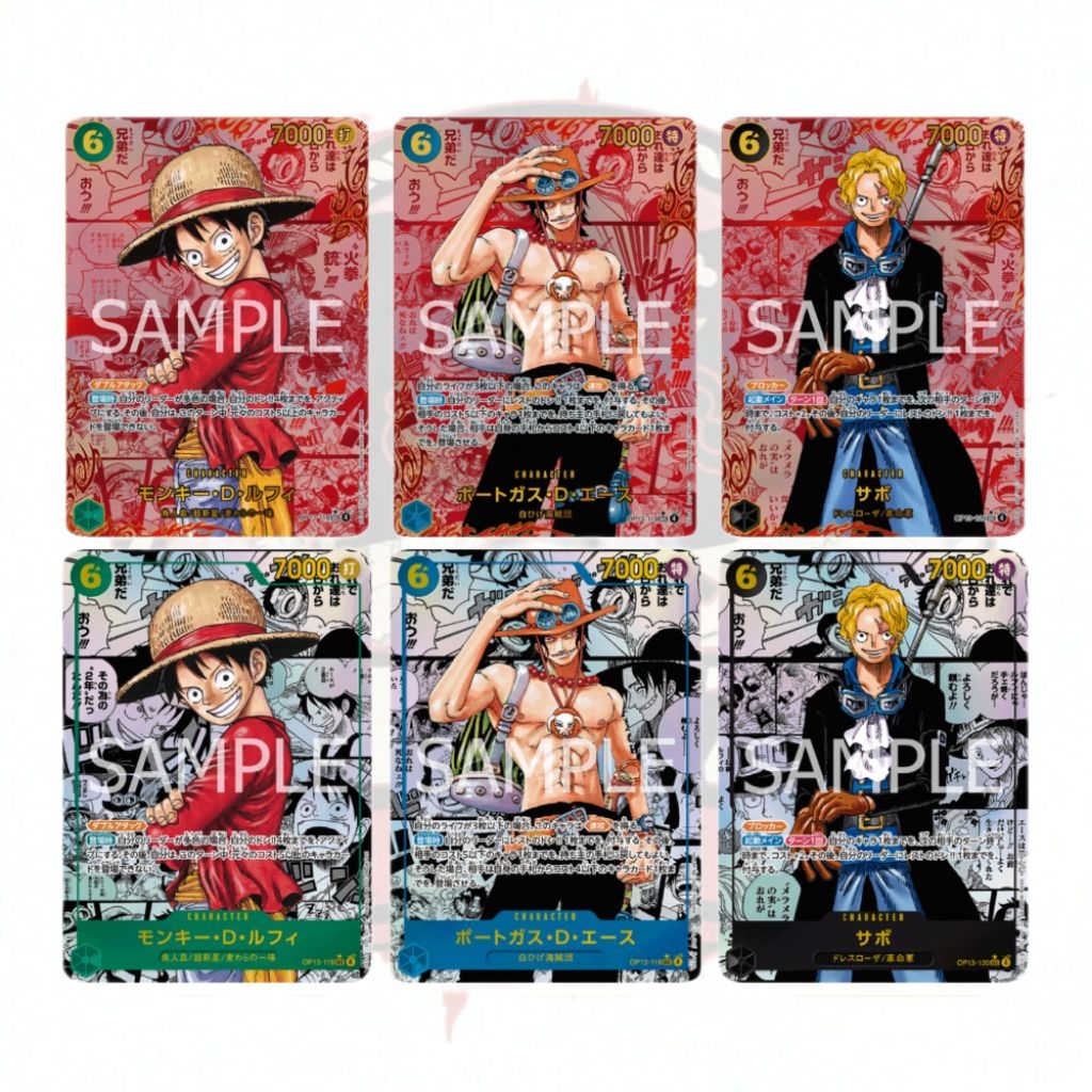[OP-13] -Carrying on His Will- เปิด Box ใหม่เรทเต็ม OP13 One Piece Card ...