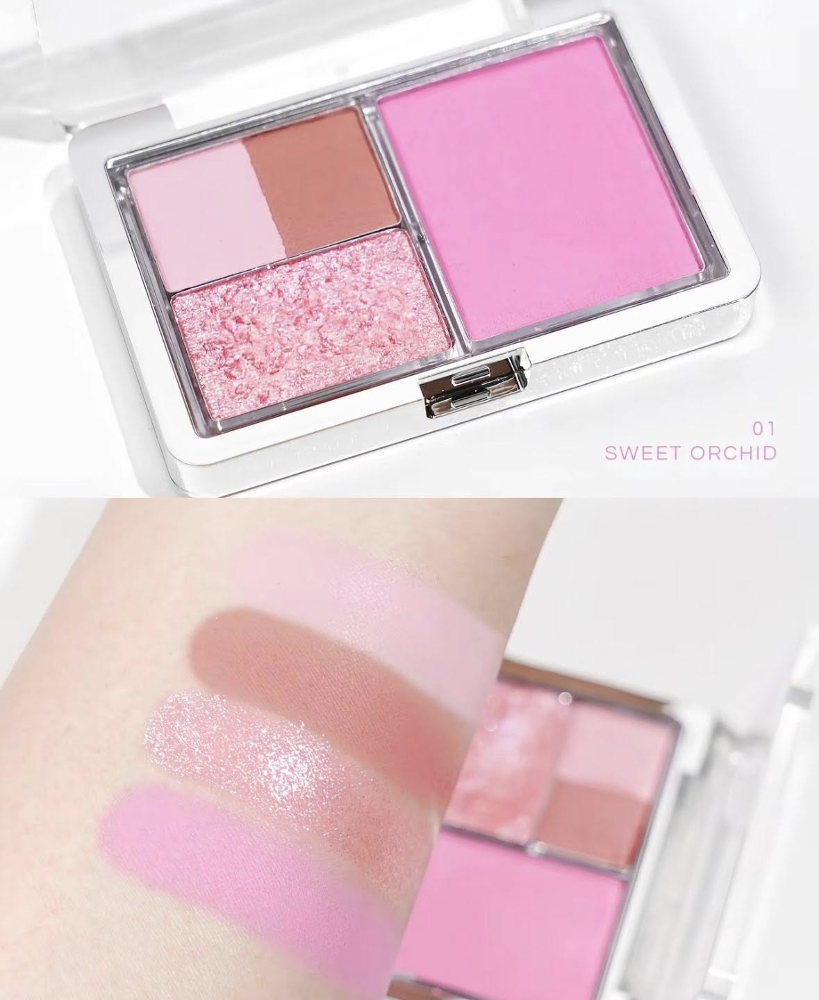 Sivanna Colors Play Colors Make Up Pocket : HF683 พาเลทท์ตา และแก้ม 4 ...