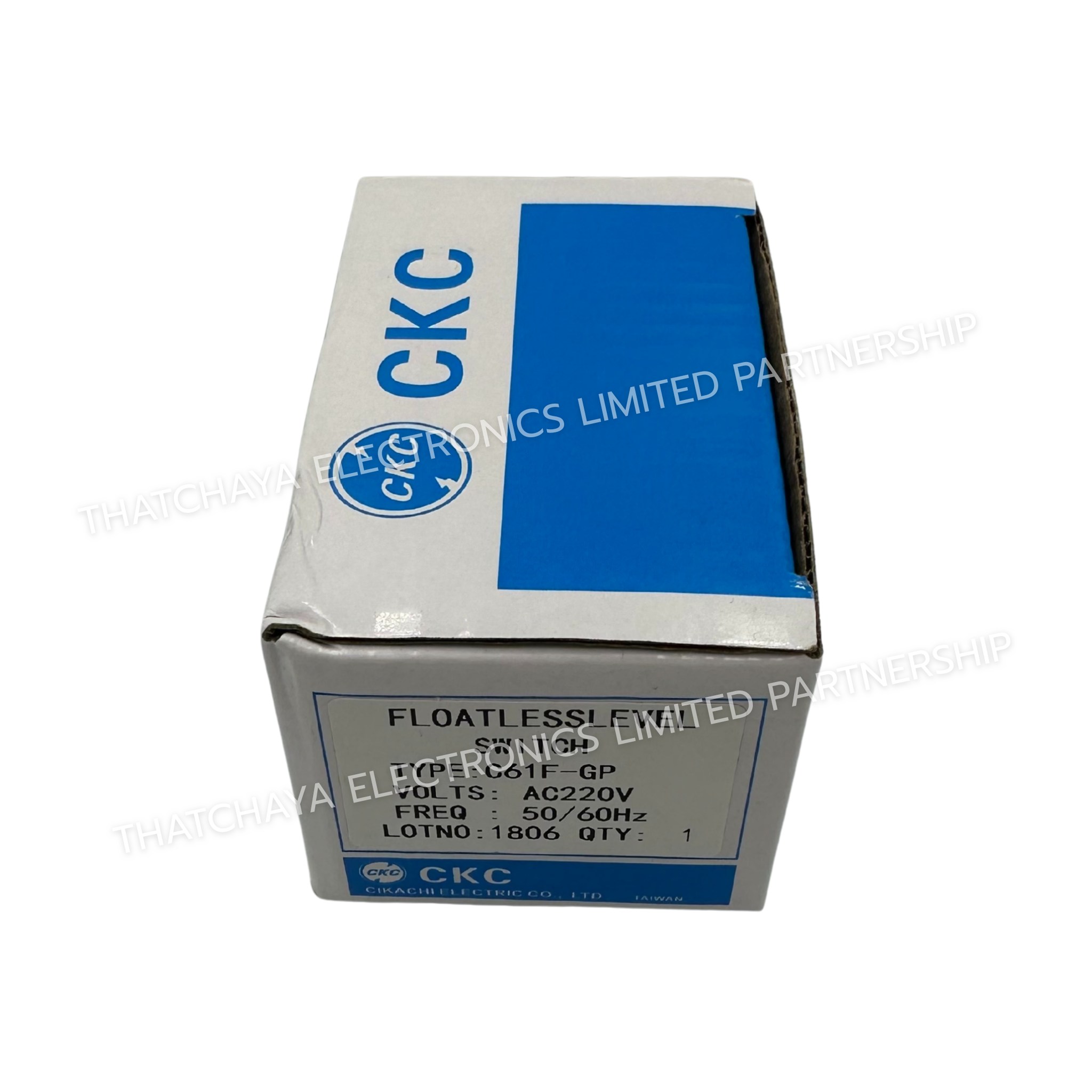 Floatless Level Switch (รีเลย์ควบคุมระดับน้ำ) ยี่ห้อ CKC รุ่น C61F-GP ...