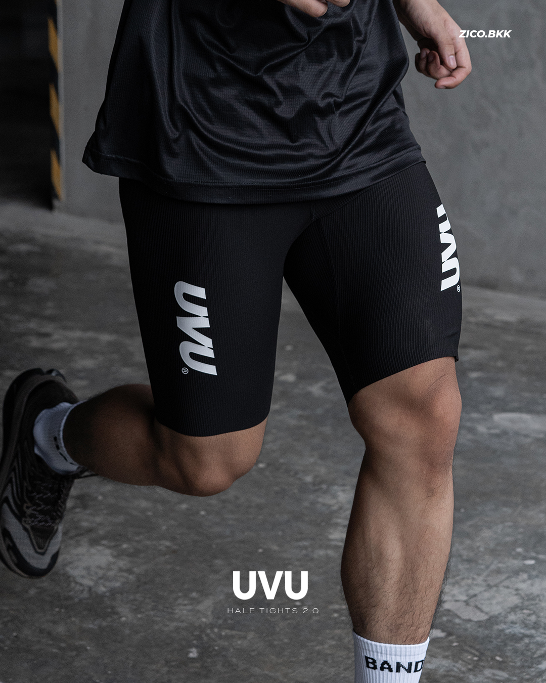 พร้อมส่ง!! UVU Half Tight 2.0 (Black) | Shopee Thailand