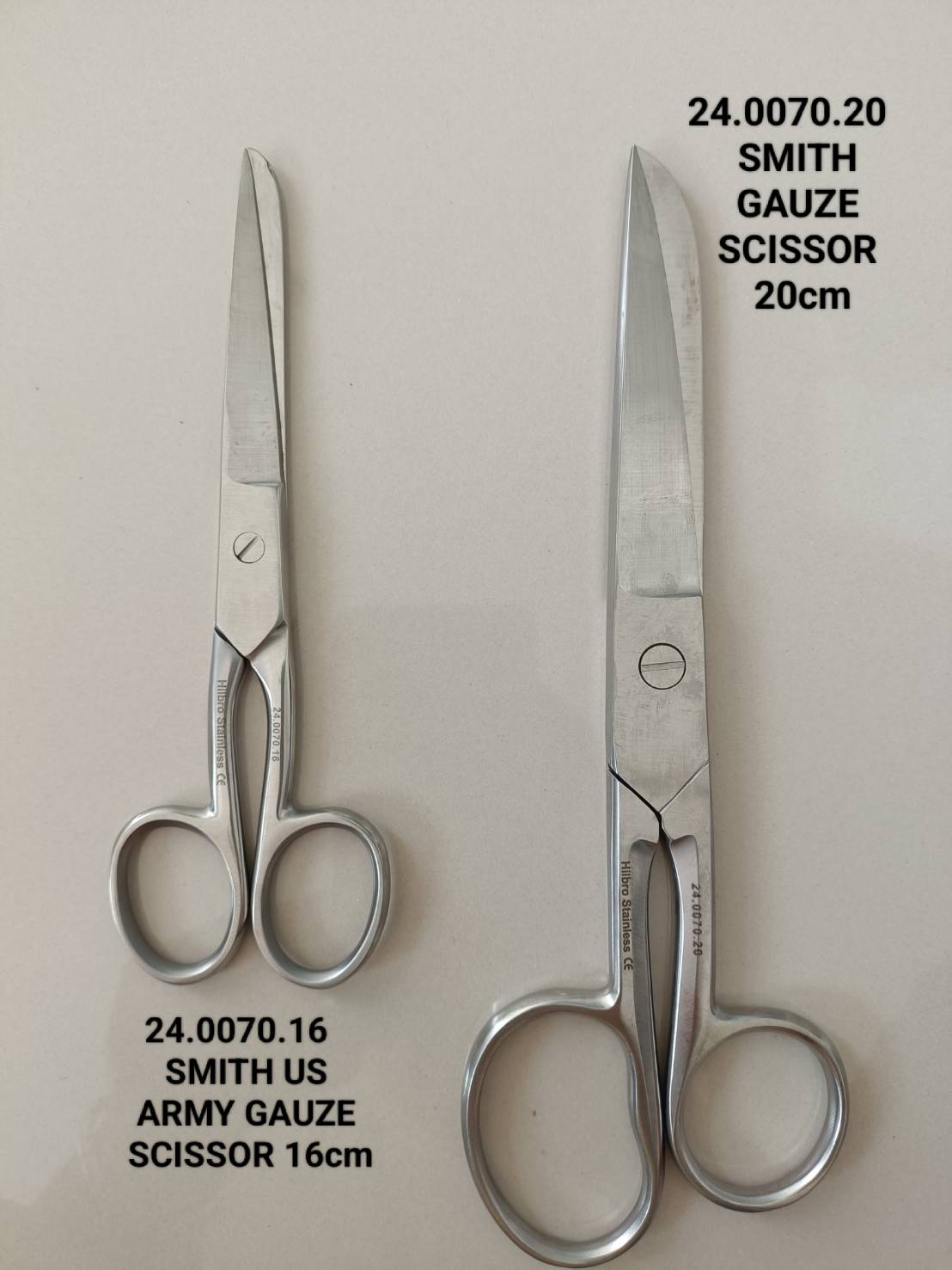 ็Hilbro 24.0070 SMITH GAUZE SCISSOR กรรไกรตัดเอนกประสงค์ของเเข็ง ...