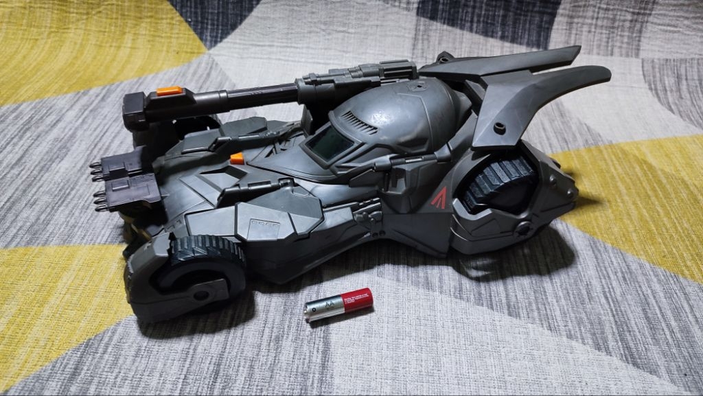 รถแบทแมน มือสอง ของแท้ Batman Batmobile Mega Cannon DC COMICS Justice ...
