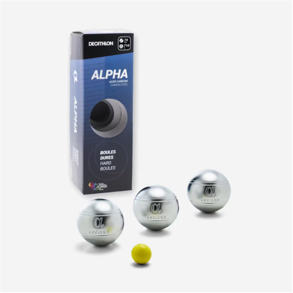 GEOLOGIC ลูกเปตองแบบแข็งสำหรับการแข่งขันรุ่น Alpha แบบ 3 ลูก | Shopee ...