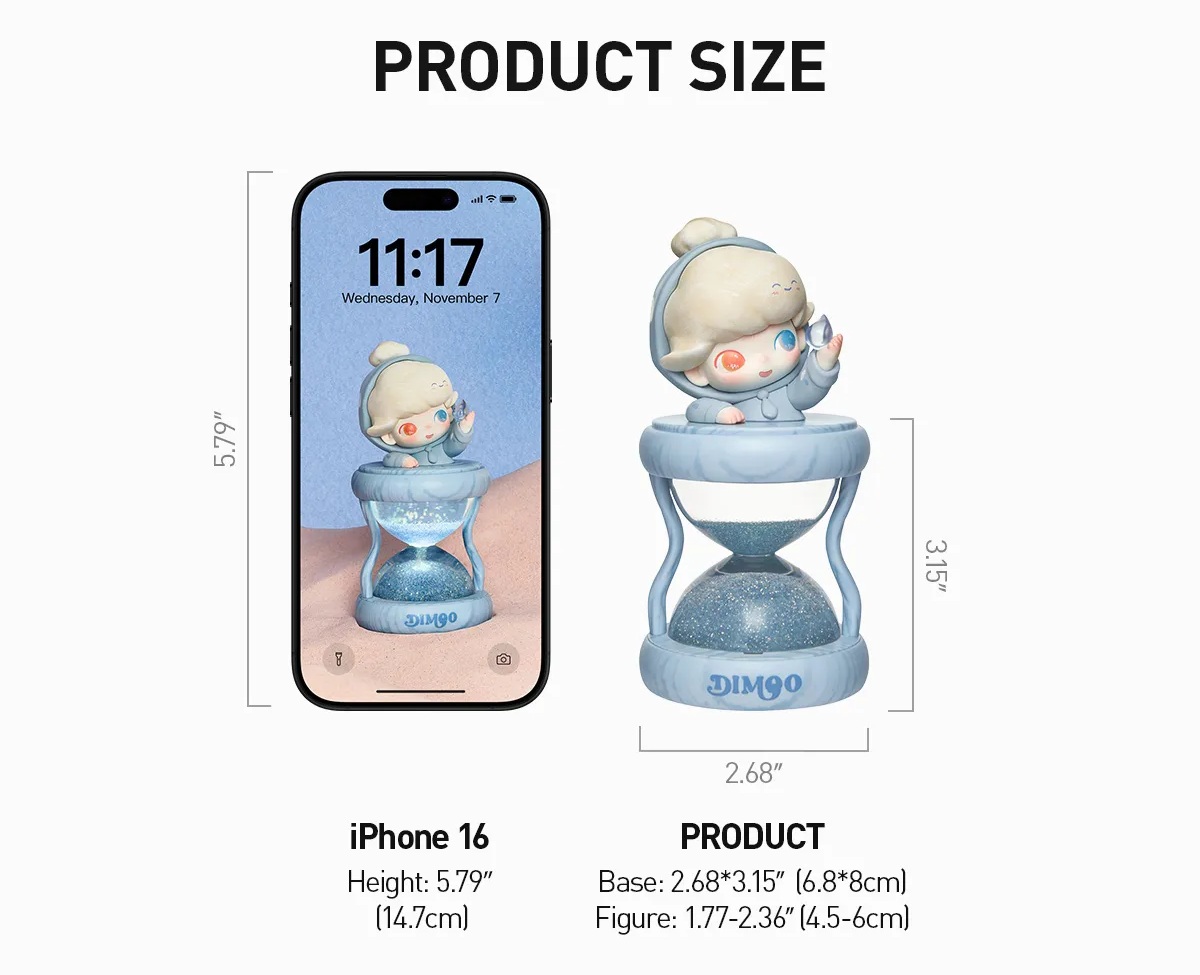 🚚พร้อมส่ง...ของแท้💥DIMOO Memories We Hold Series - Glowing Hourglass ...