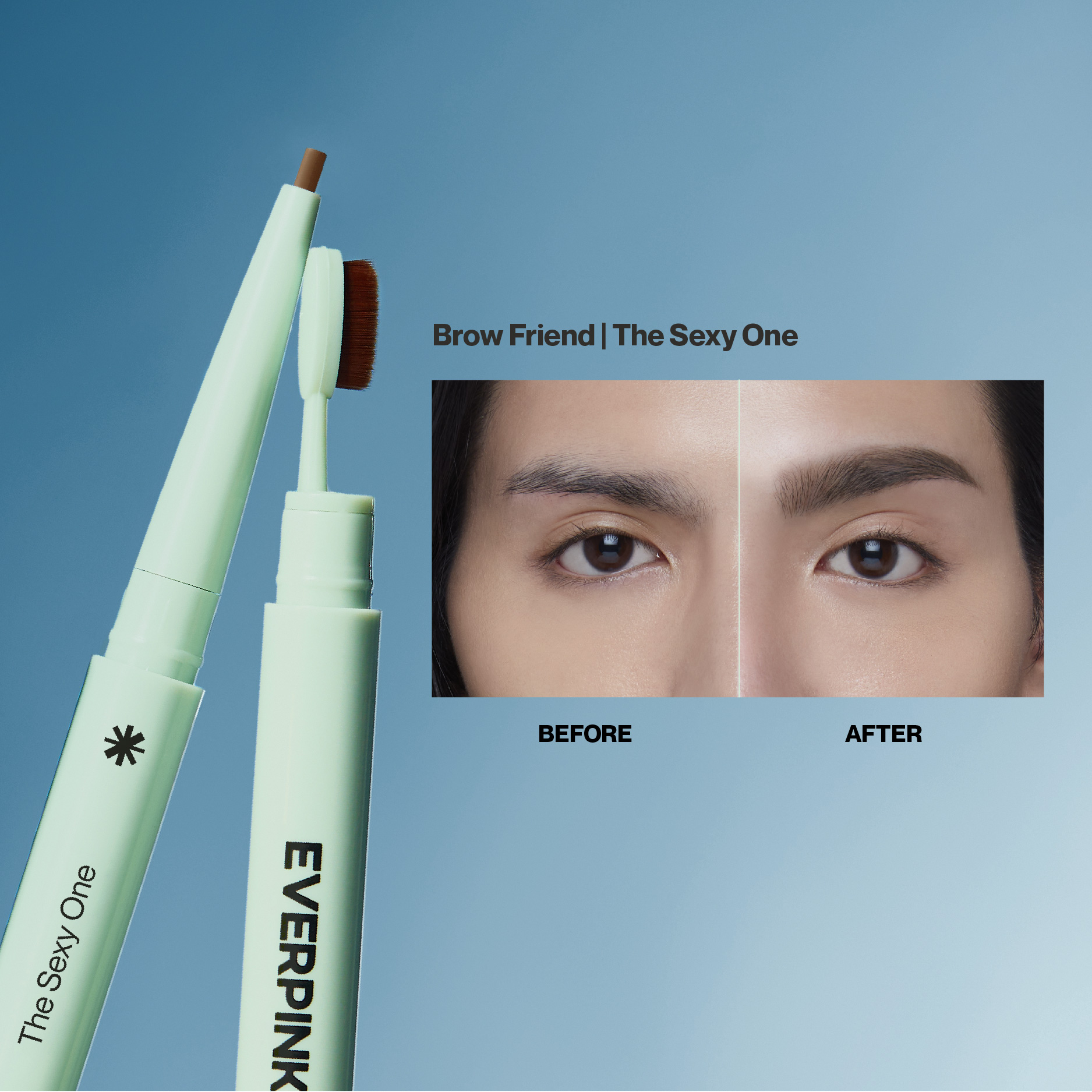 [ ซื้อคู่ถูกกว่า ] EVERPINK Brow Friend ดินสอเขียนคิ้ว กันน้ำ เนื้อนุ่ม ...